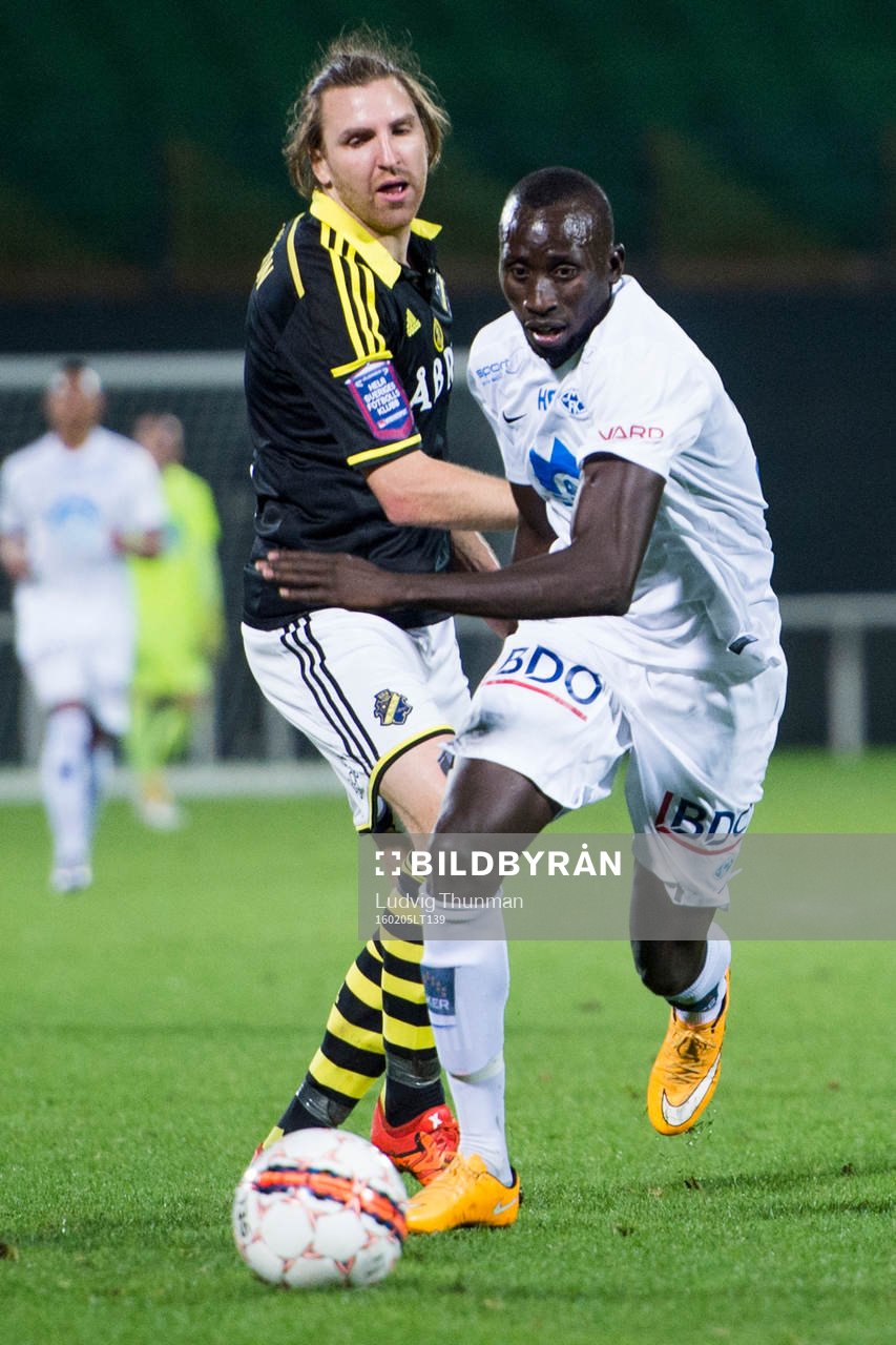 s Nils-Eric Johansson och Moldes Thompson Ekpe