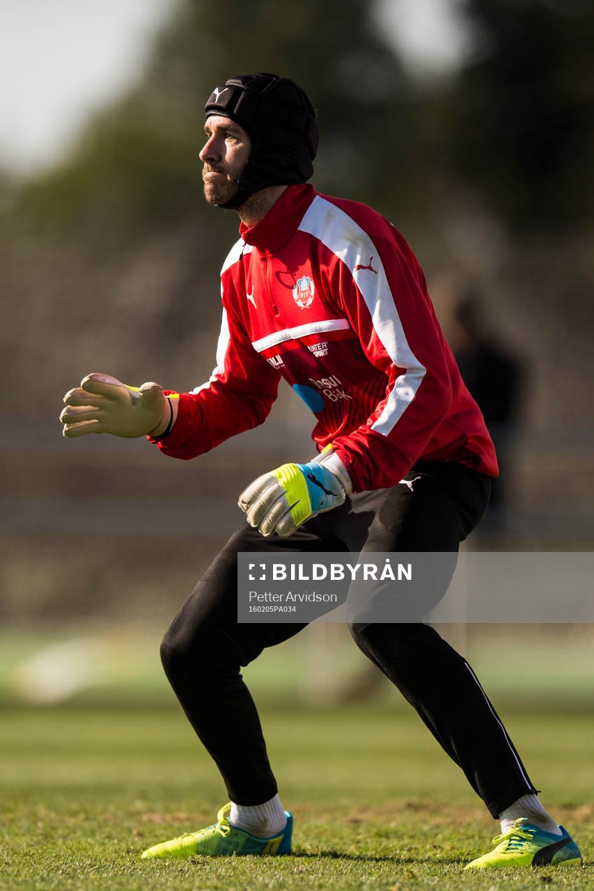 Helsingborgs målvakt Matt Pyzdrowski