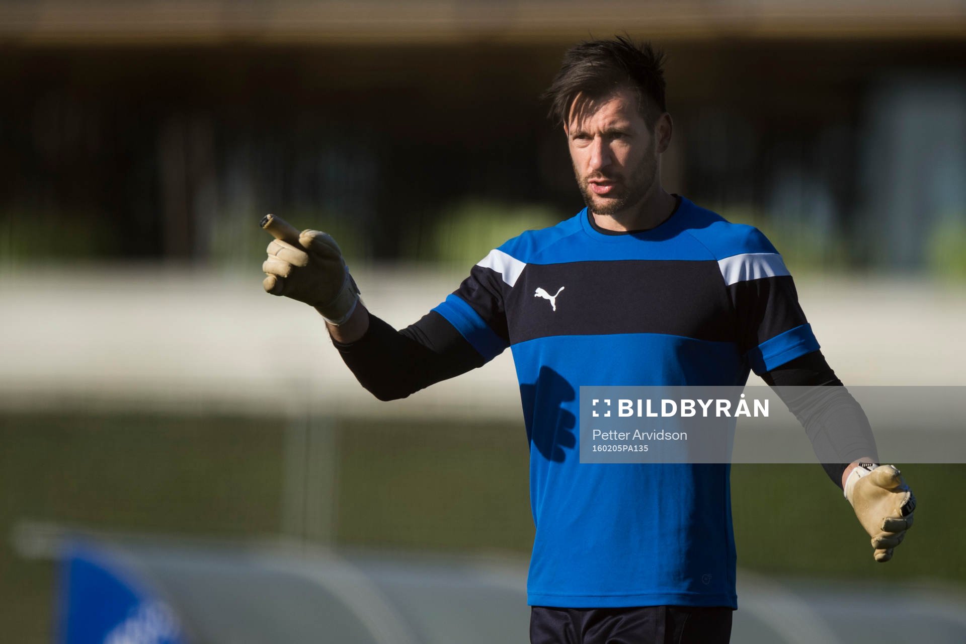 Halmstads målvakt Stojan Lukic