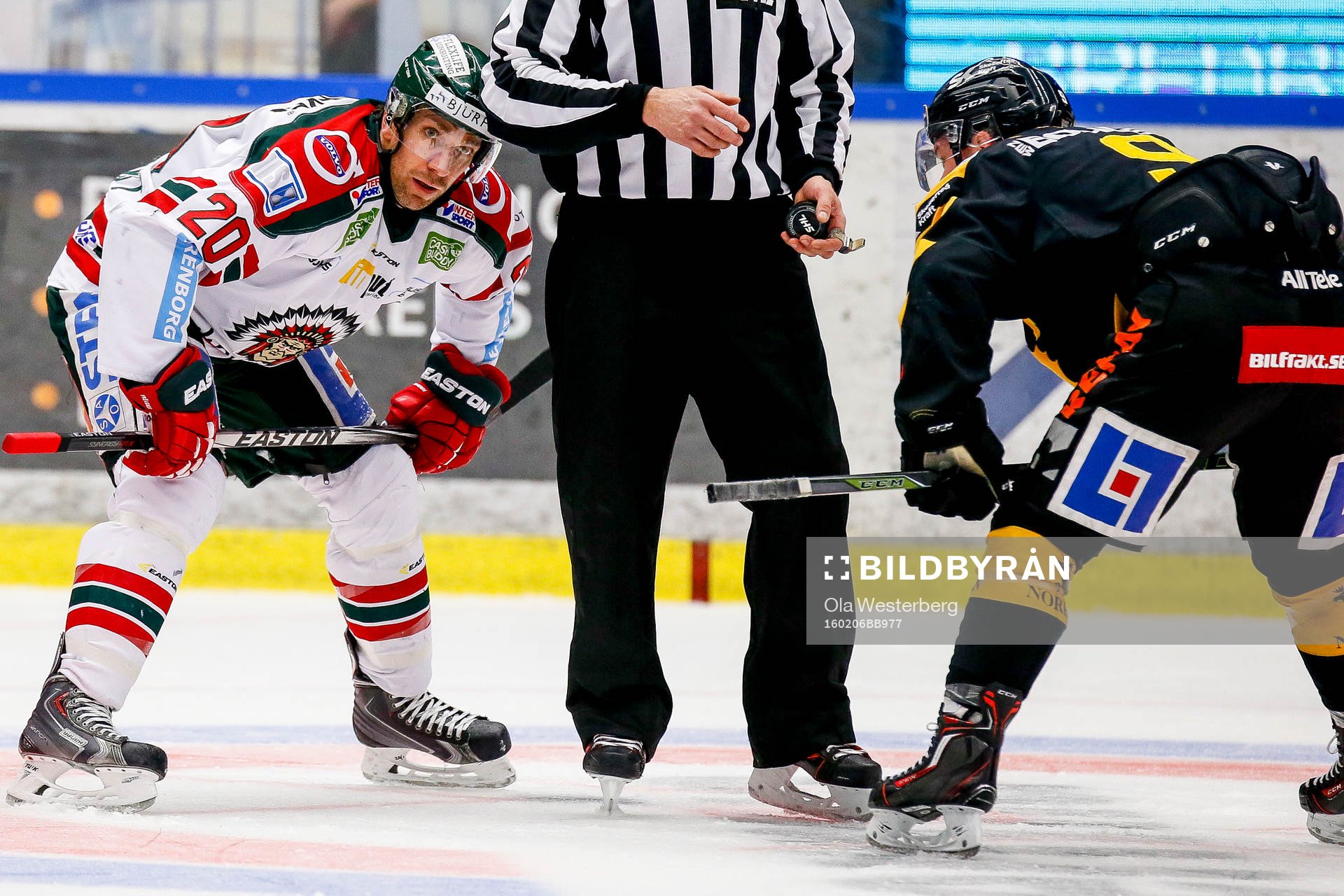 Frölundas Joel Lundqvist tekar