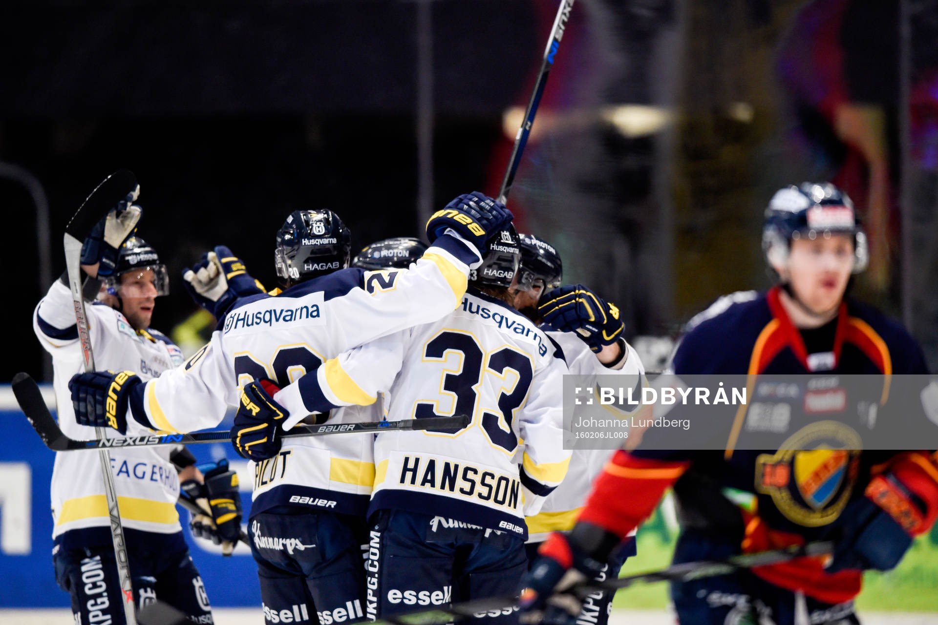 s Niklas Hansson jublar