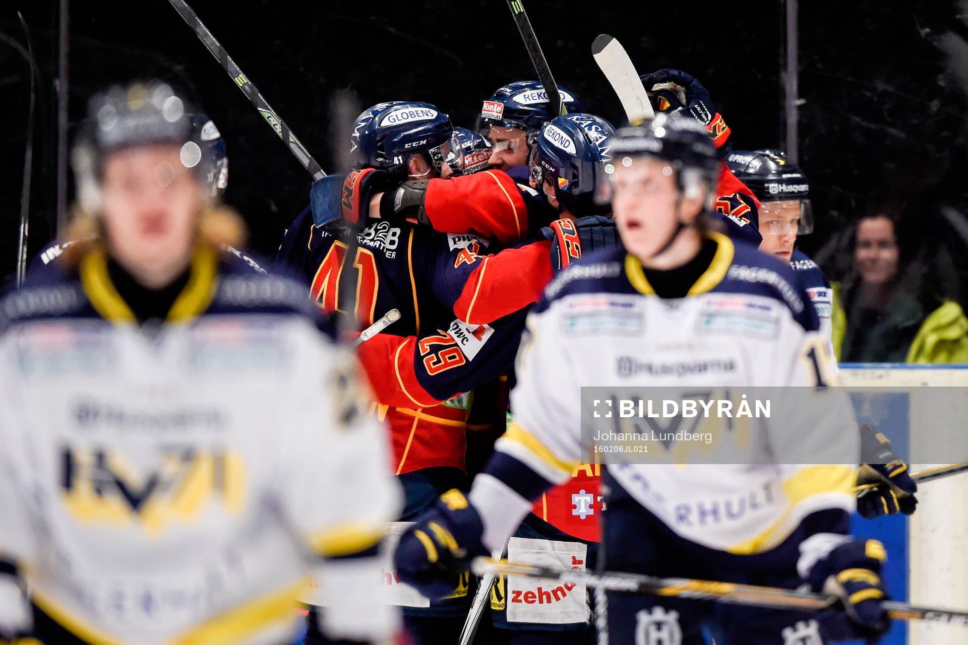 Djurgårdens Daniel Brodin jublar