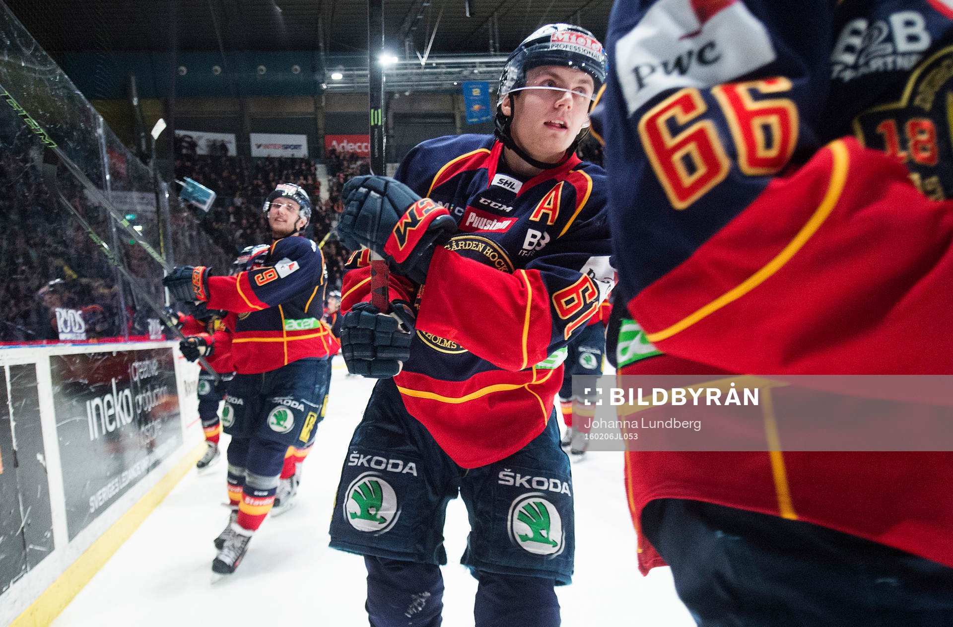 Djurgårdens Markus Ljungh jublar