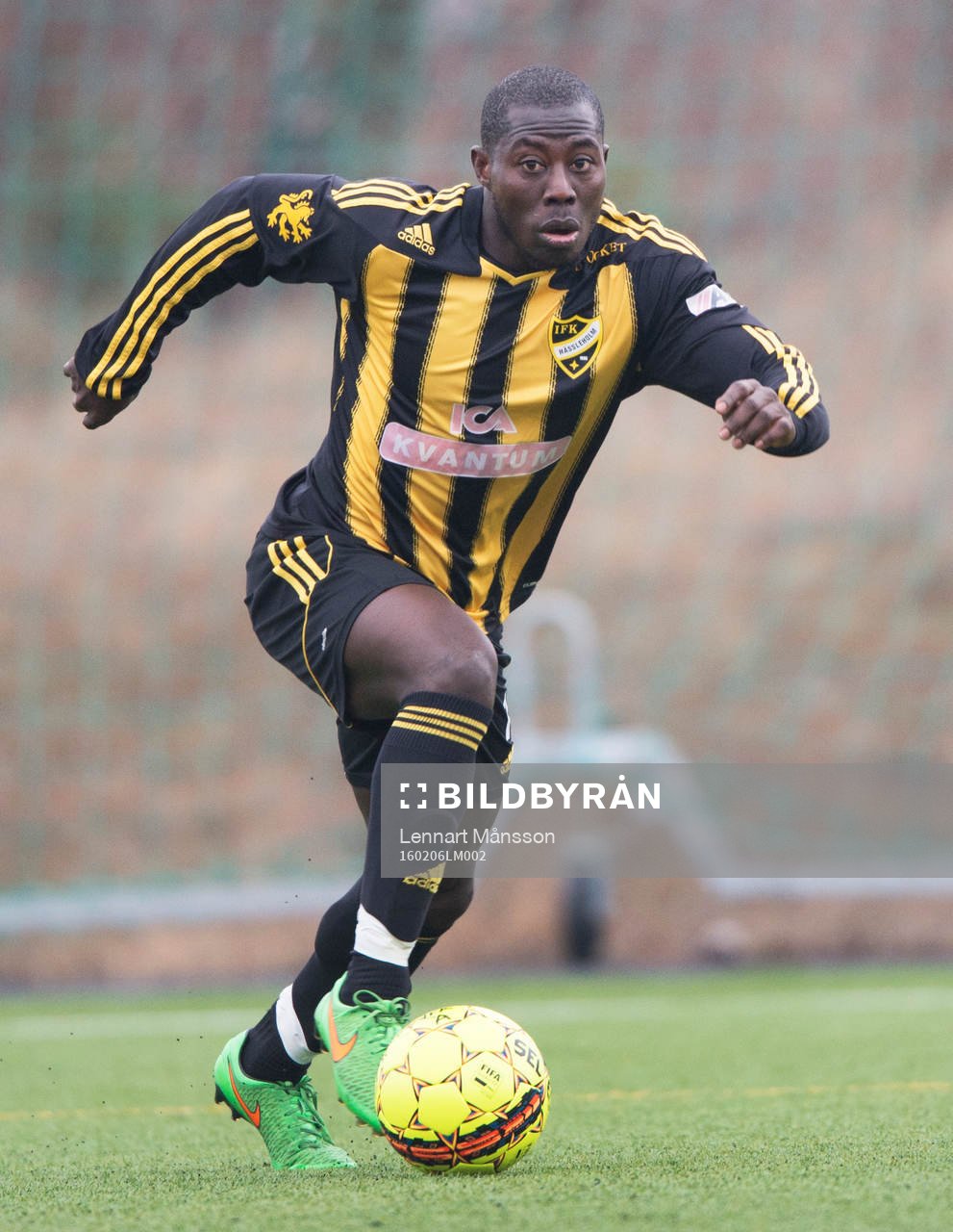 IFK Hässleholms Michael Ayebaifie Andrew i
