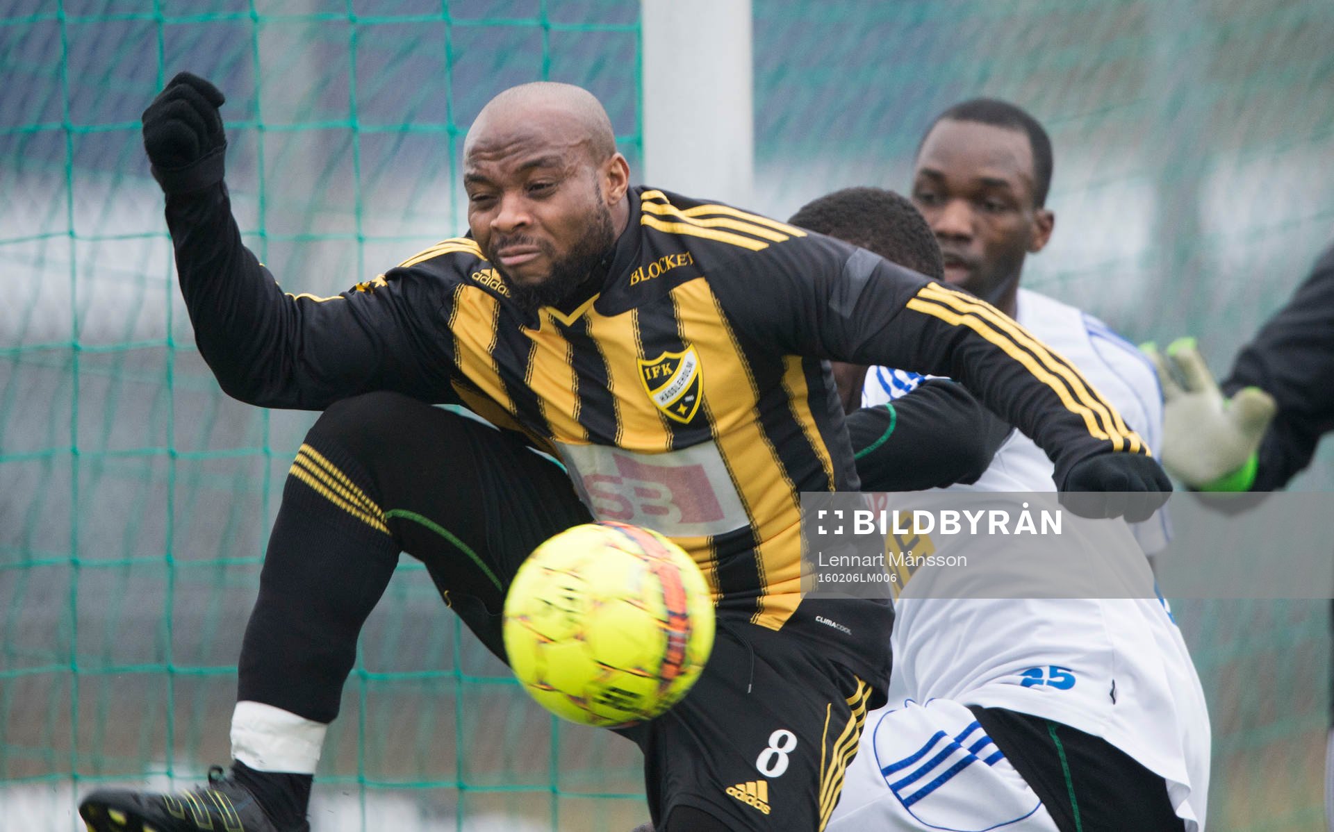 IFK Hässleholms Inatimi Biotonye i träningsmatchen mellan