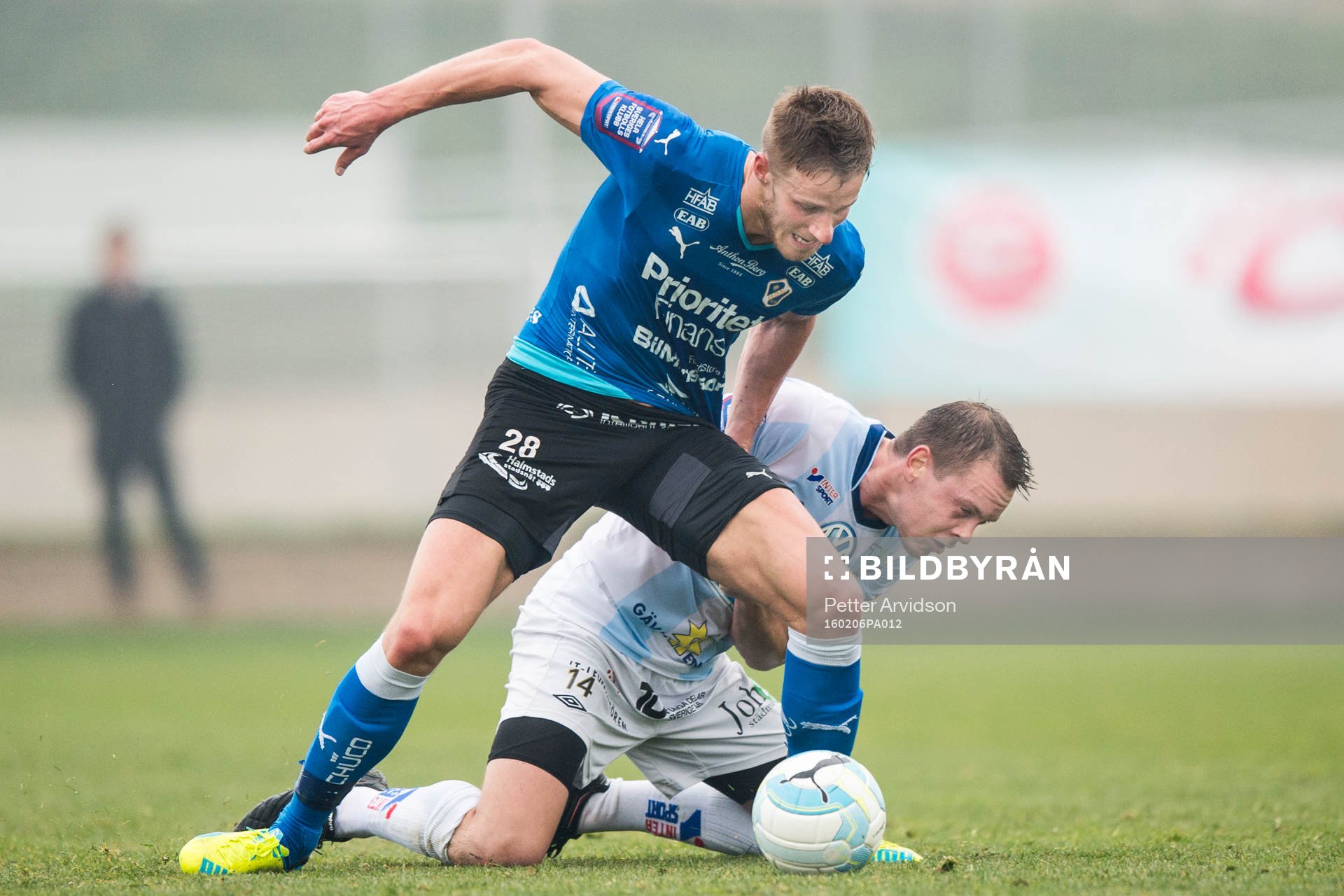Gefles Jens Portin och Halmstads Alexander Ruud