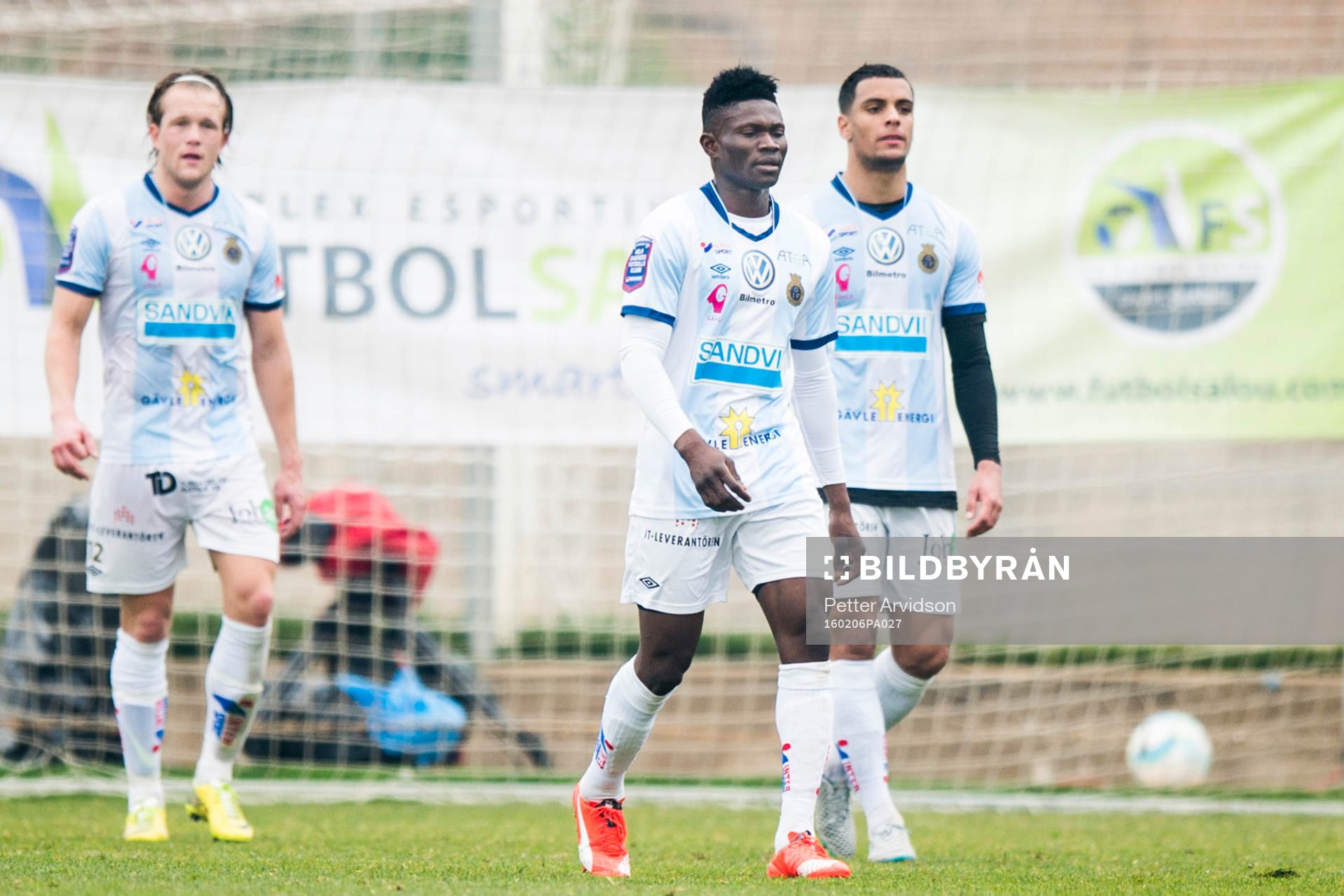 Gefles Anders Bååth-Sjöblom och Kwame Bonsu deppar