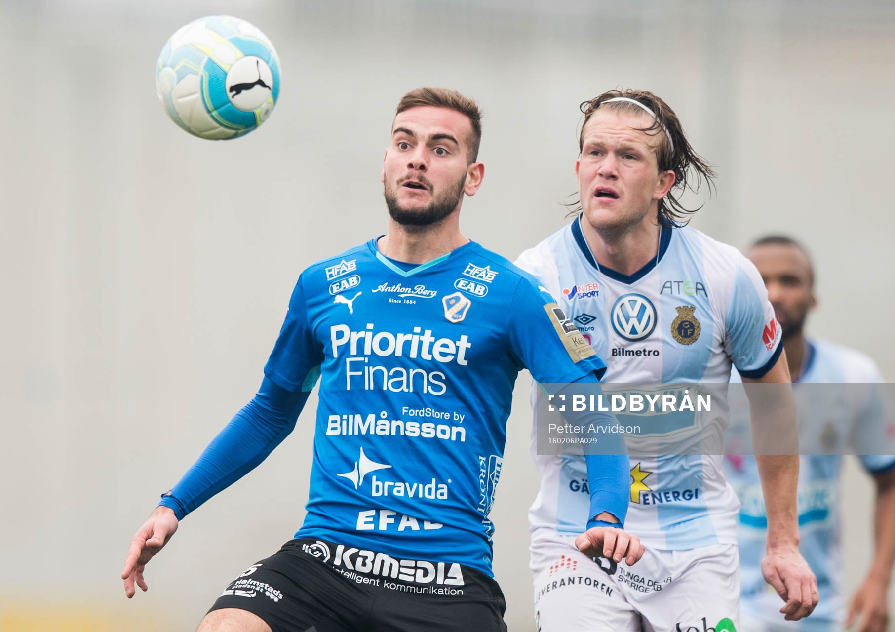 Halmstads Jonathan Svedberg och Gefles Anders