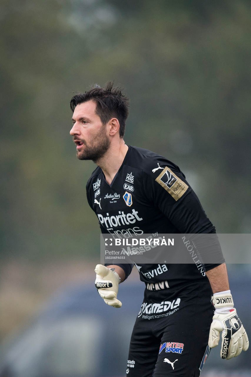 Halmstads målvakt Stojan Lukic