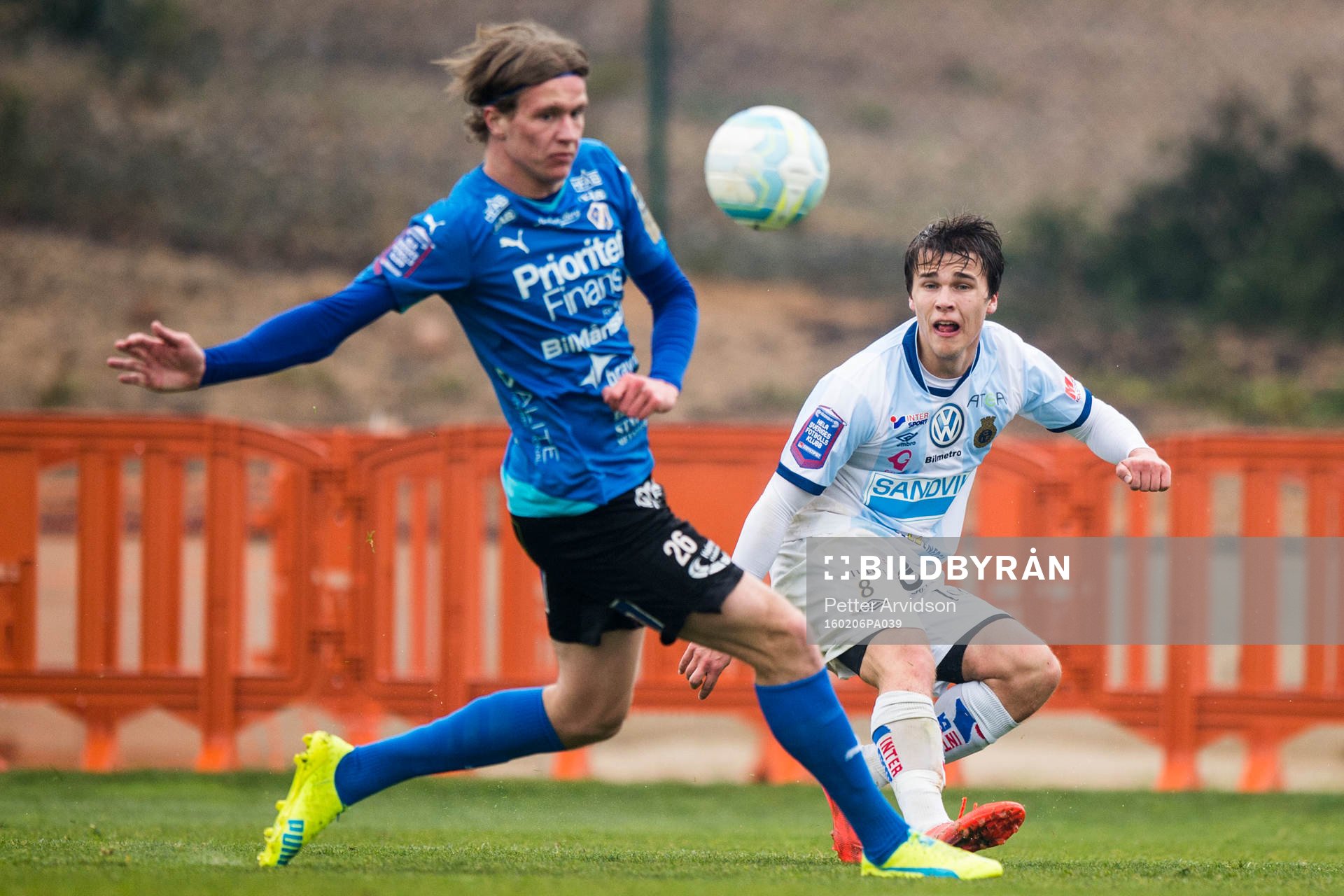 Gefles Simon Skrabb och Halmstads Alexander Berntsson