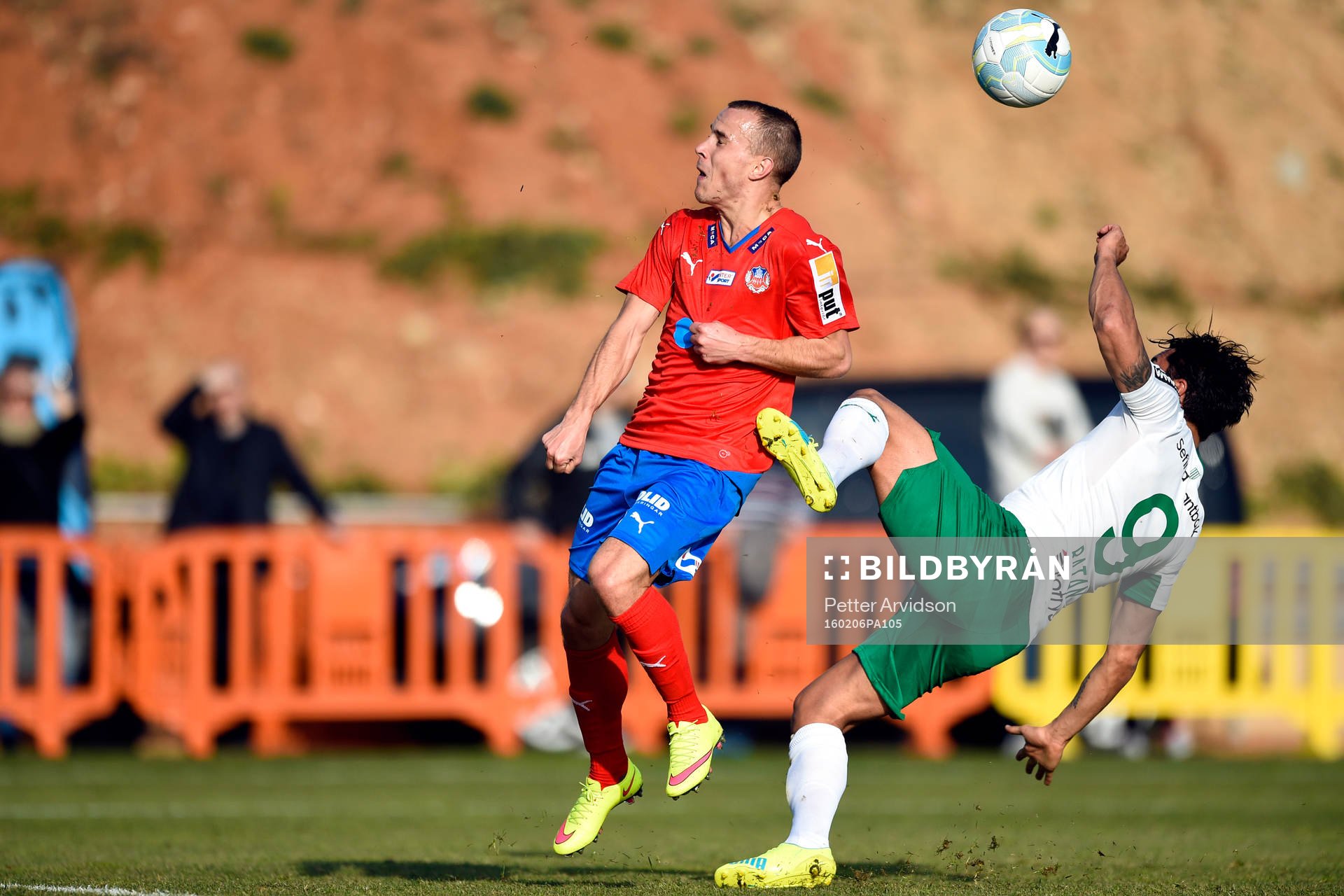 Hammarbys Stefan Batan och Helsingborgs Calle Wede