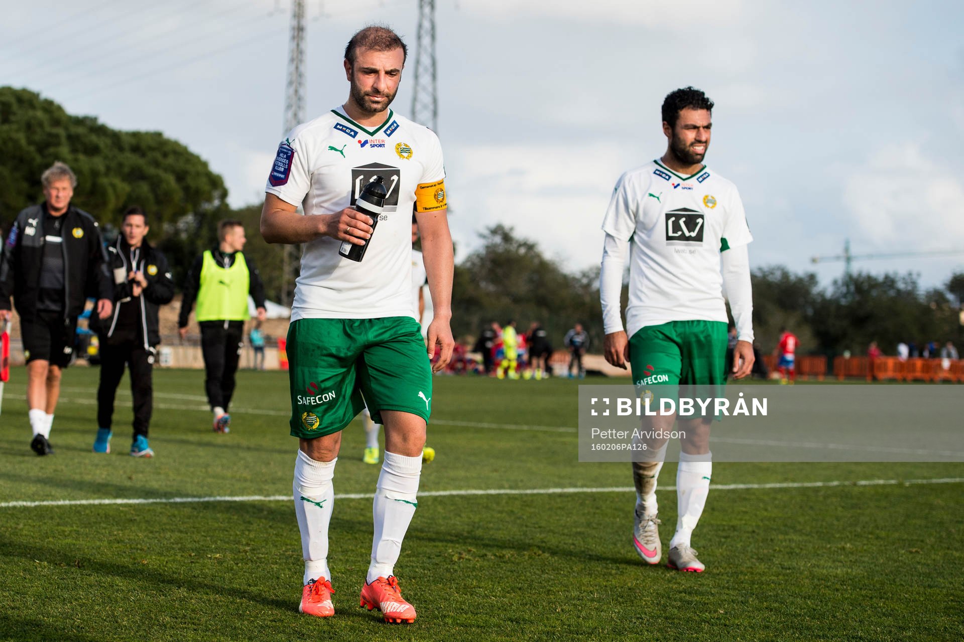Hammarbys Kennedy Bakircioglu och Imad Khalili  deppar