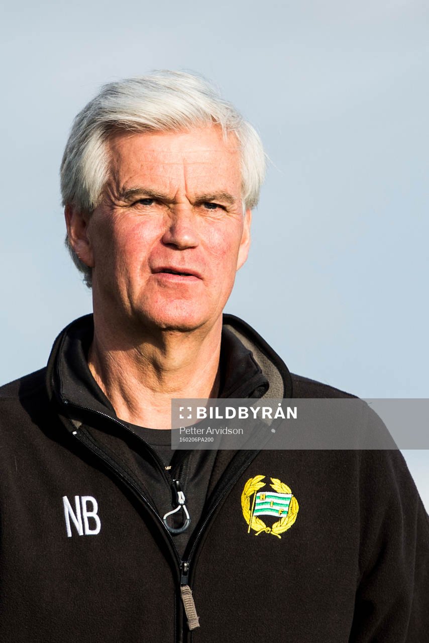 Hammarbys tränare Nanne Bergstrand