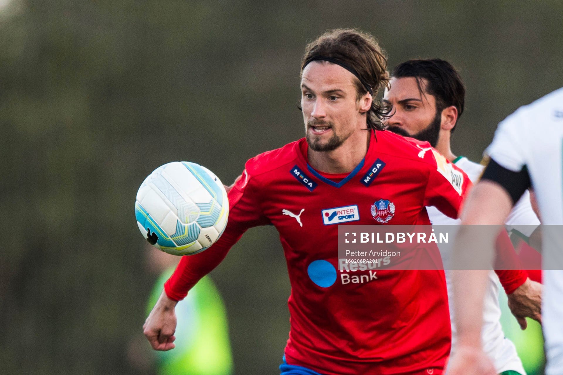 Helsingborgs Linus Hallenius och Hammarbys Imad Khalili