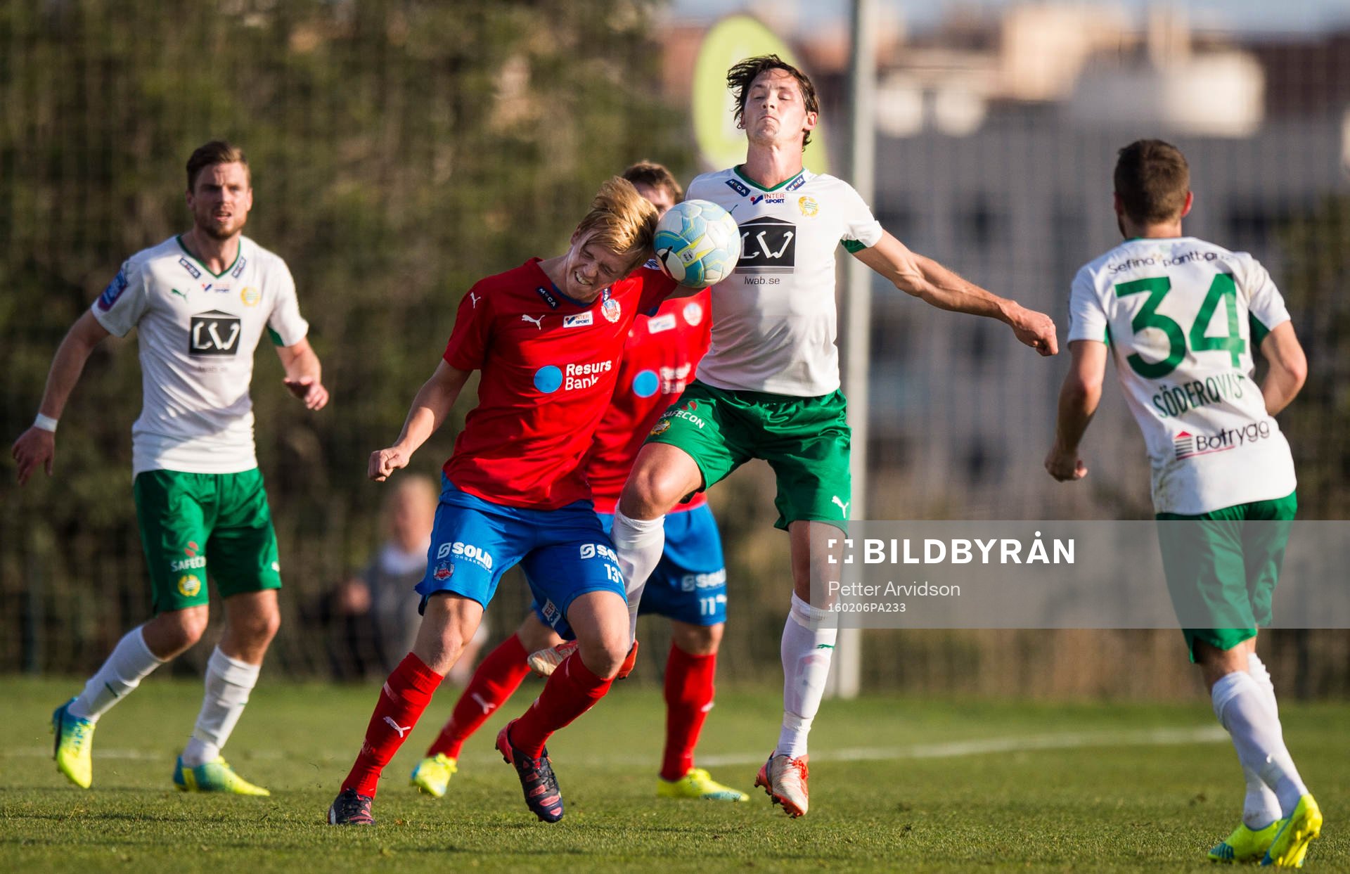 Helsingborgs Alexander Achinioti-Jönsson och Hammarbys