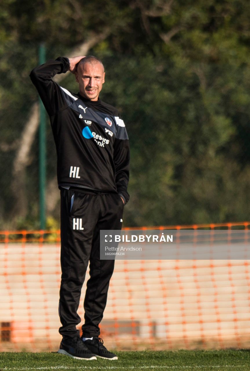 Helsingborgs manager Henrik Larsson