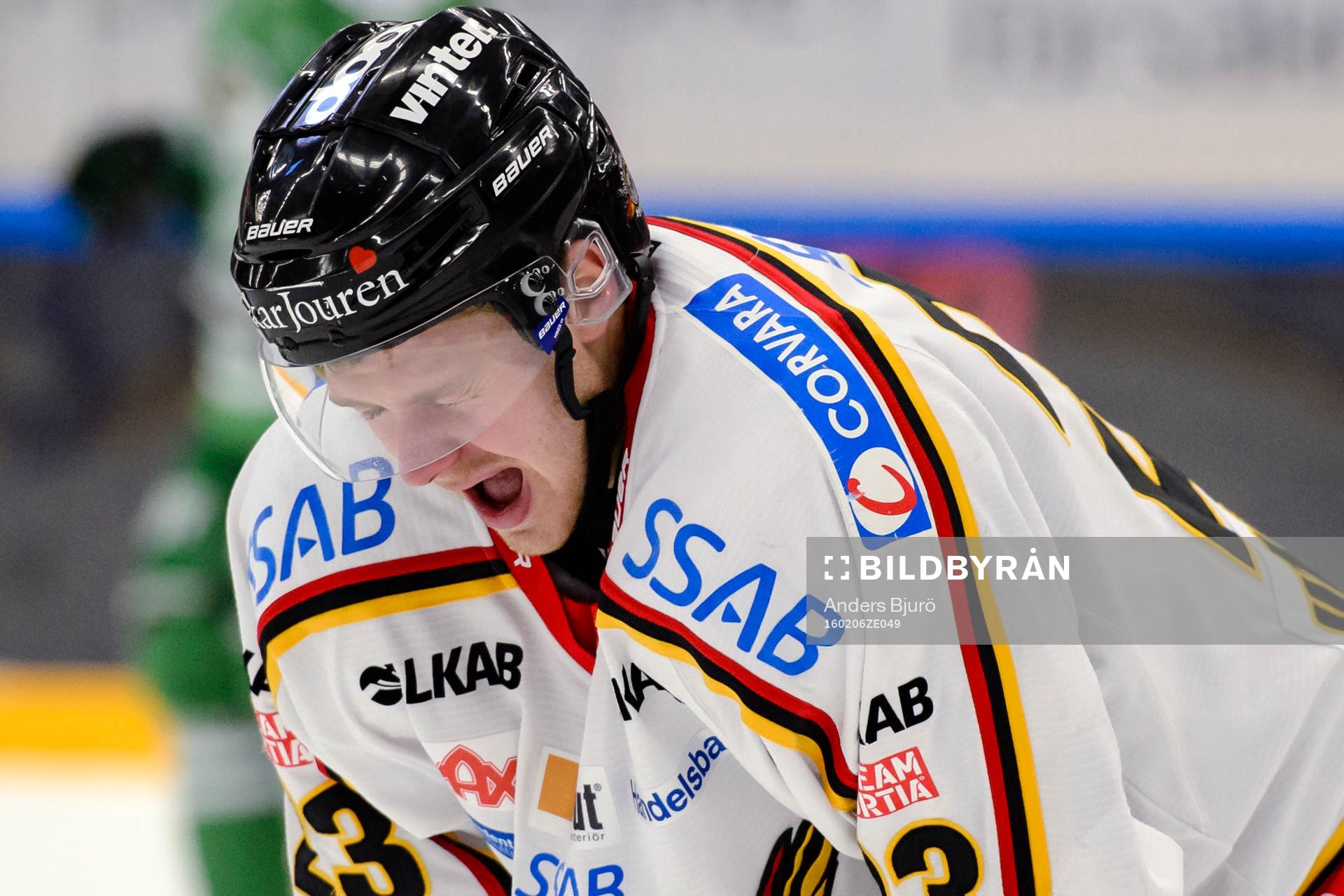 Luleås Lucas Wallmark har ont