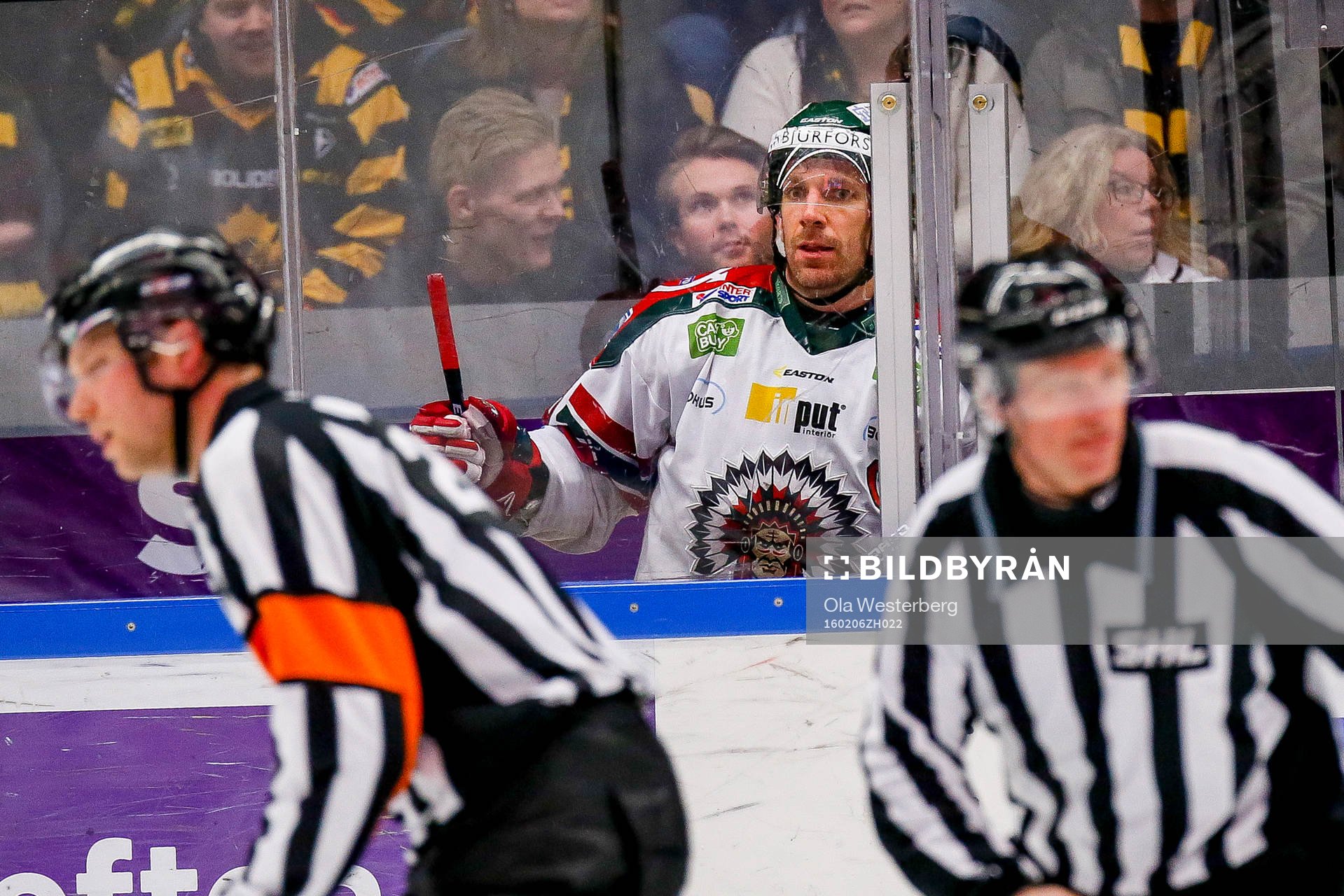 Frölundas Joel Lundqvist var arg på domaren Aleksi Rantala