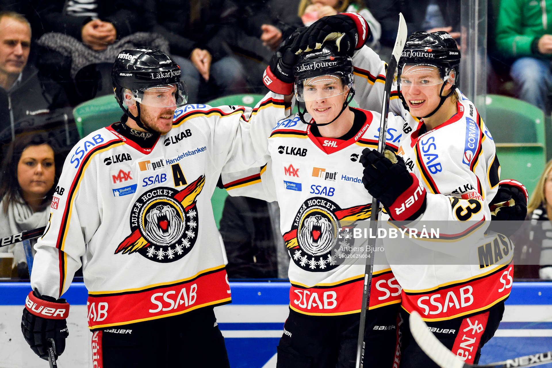 Luleås Peter Cehlarik jublar