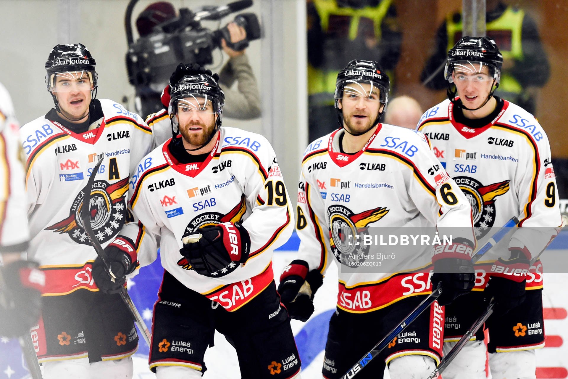 Luleås Jacob Lagace jublar