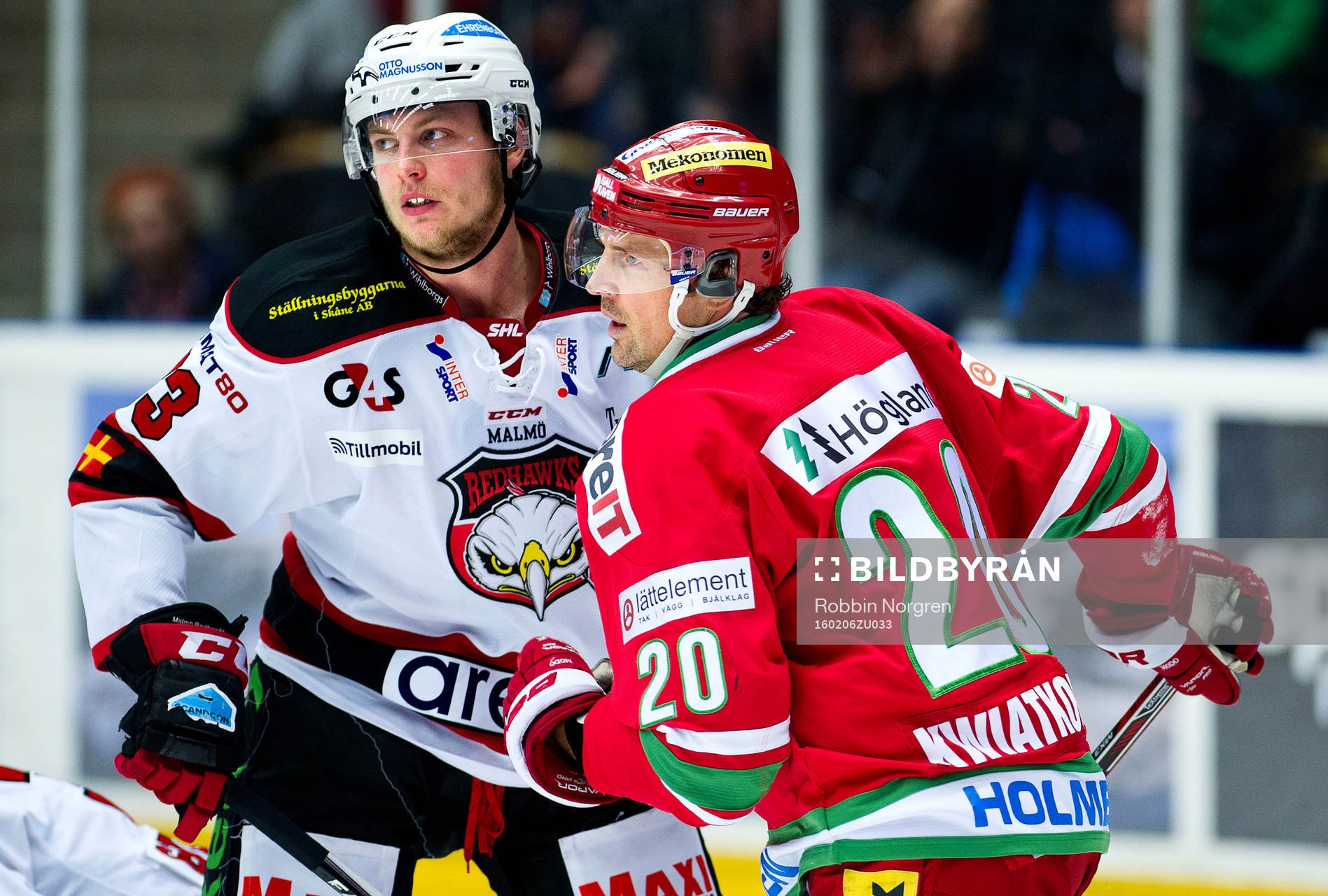 Malmös Oliver Bohm och Modos Joel Kwaitkowski