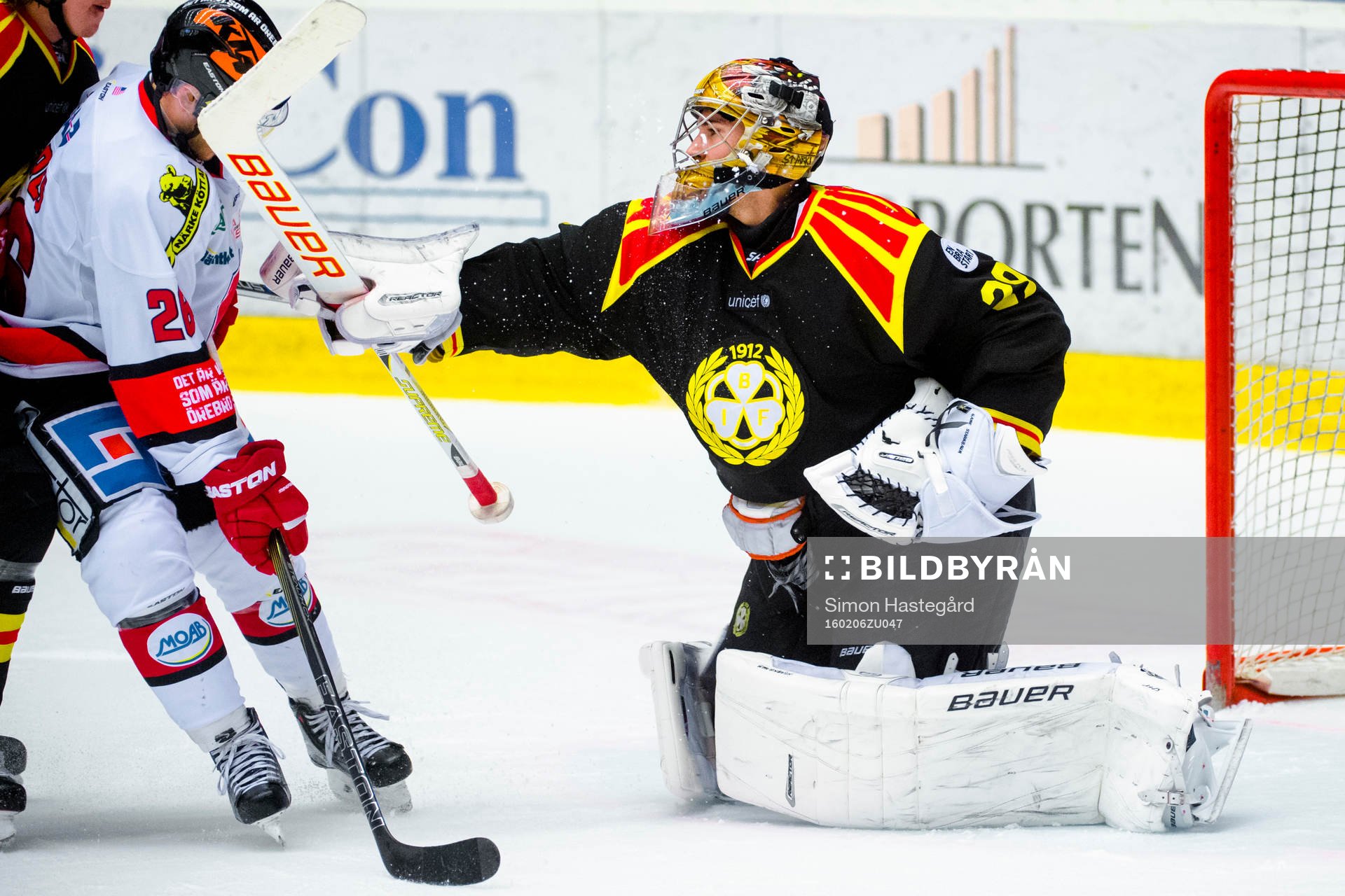Brynäs målvakt Bernhard Starkbaum