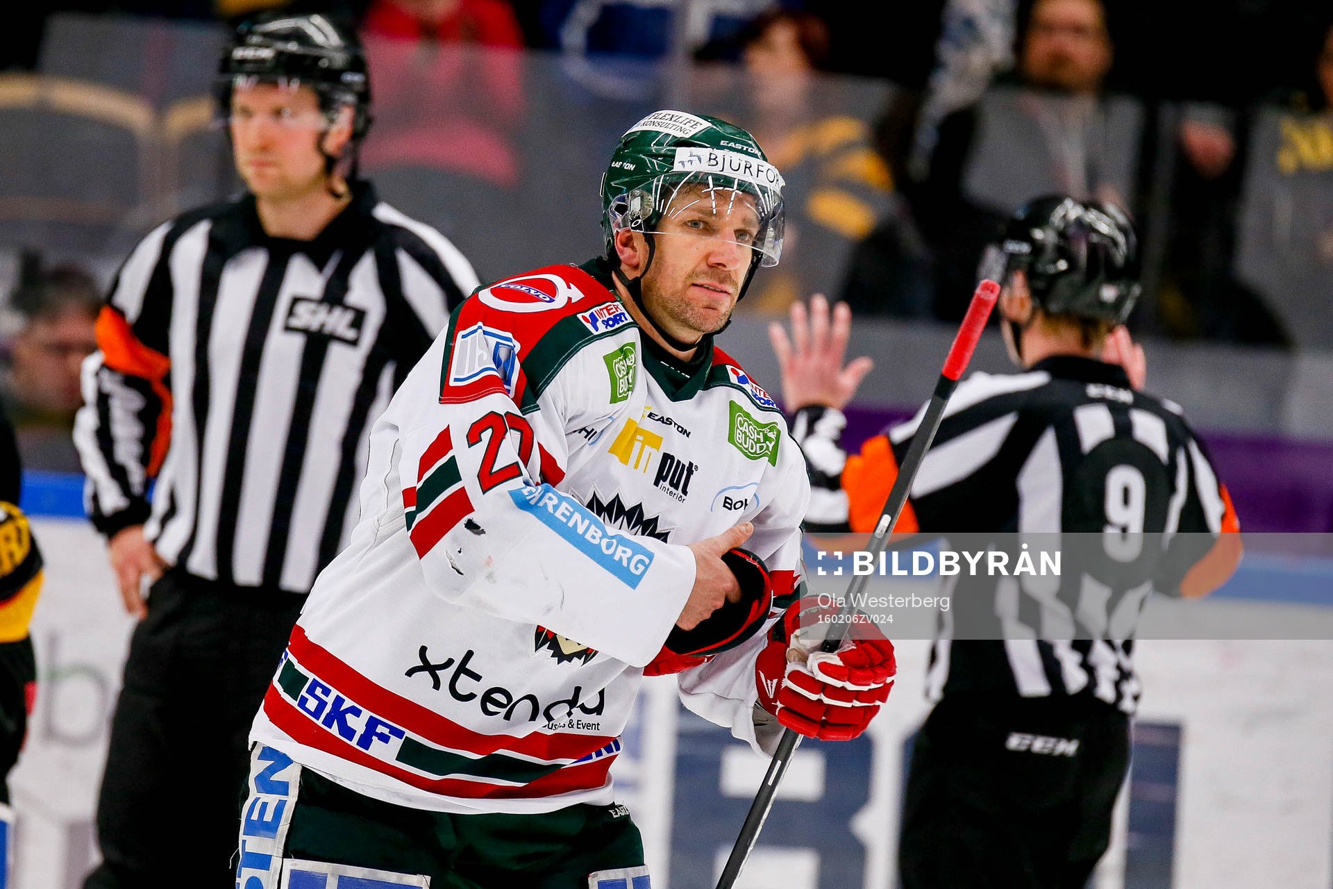 Frölundas Joel Lundqvist var arg på domaren Aleksi Rantala