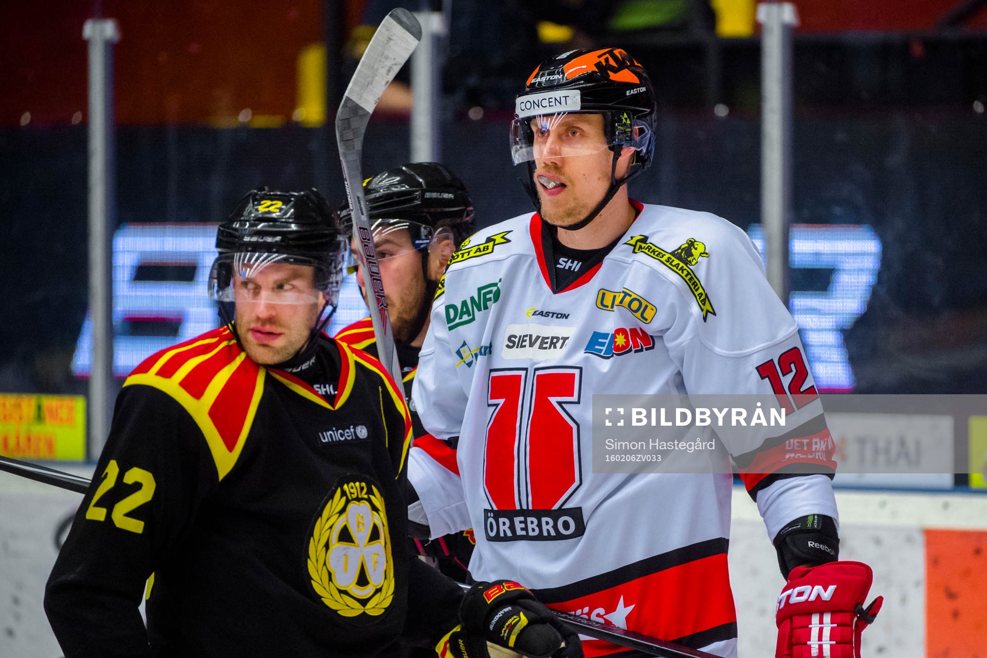 Brynäs Jörgen Sundqvist och Örebros Marko Anttila
