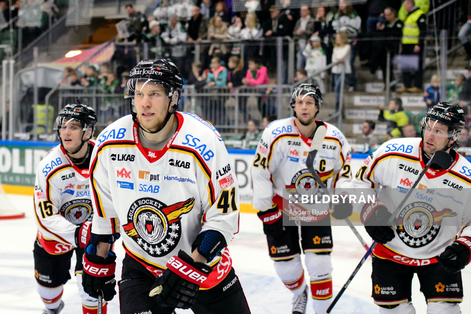 Luleås Ilari Melart jublar