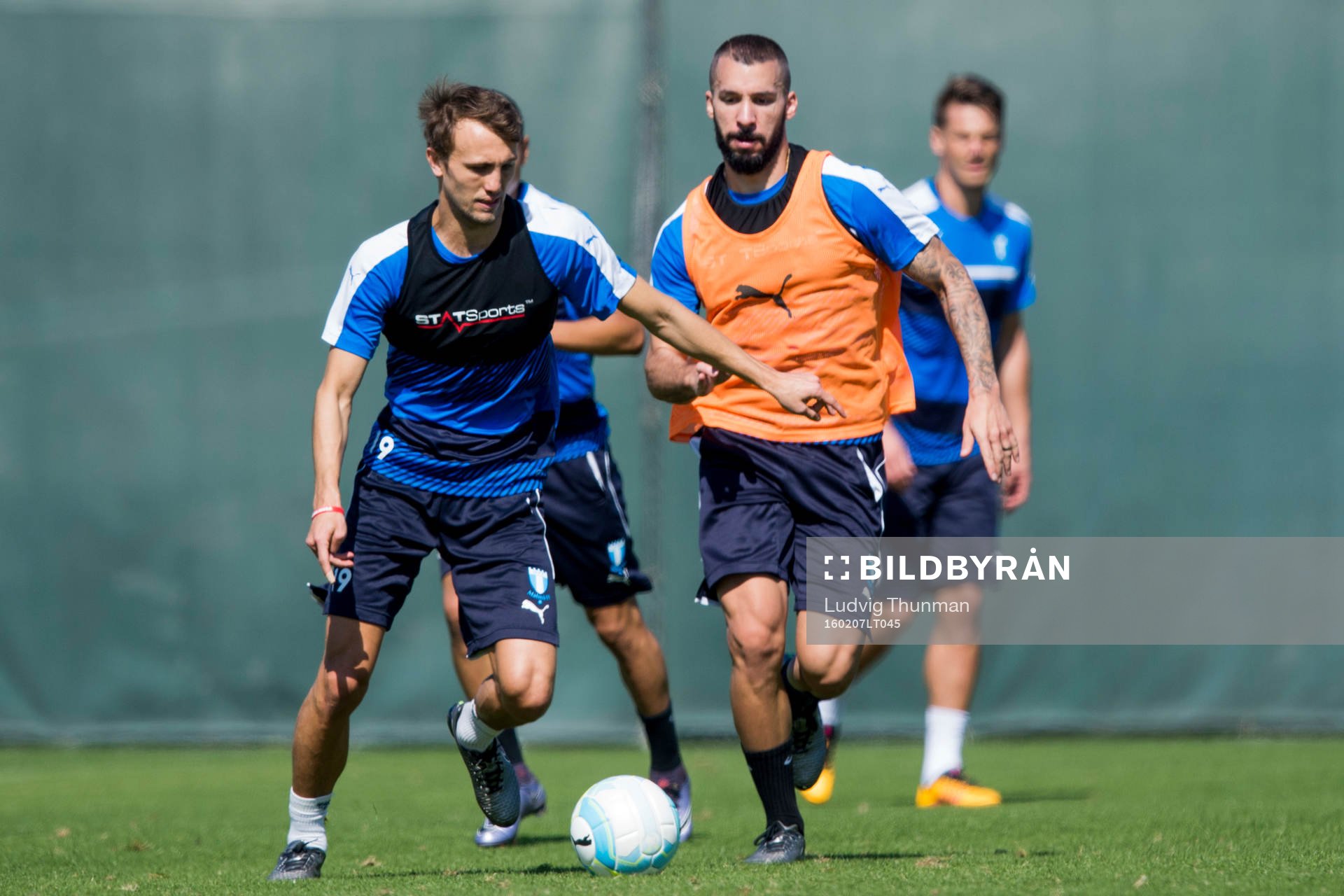 Malmö FFs Magnus Wolff Eikrem och Magnus Wolff Eikrem