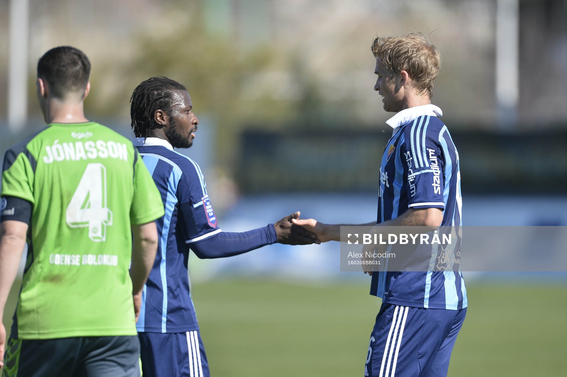 Djurgårdens Sebastian Andersson jublar