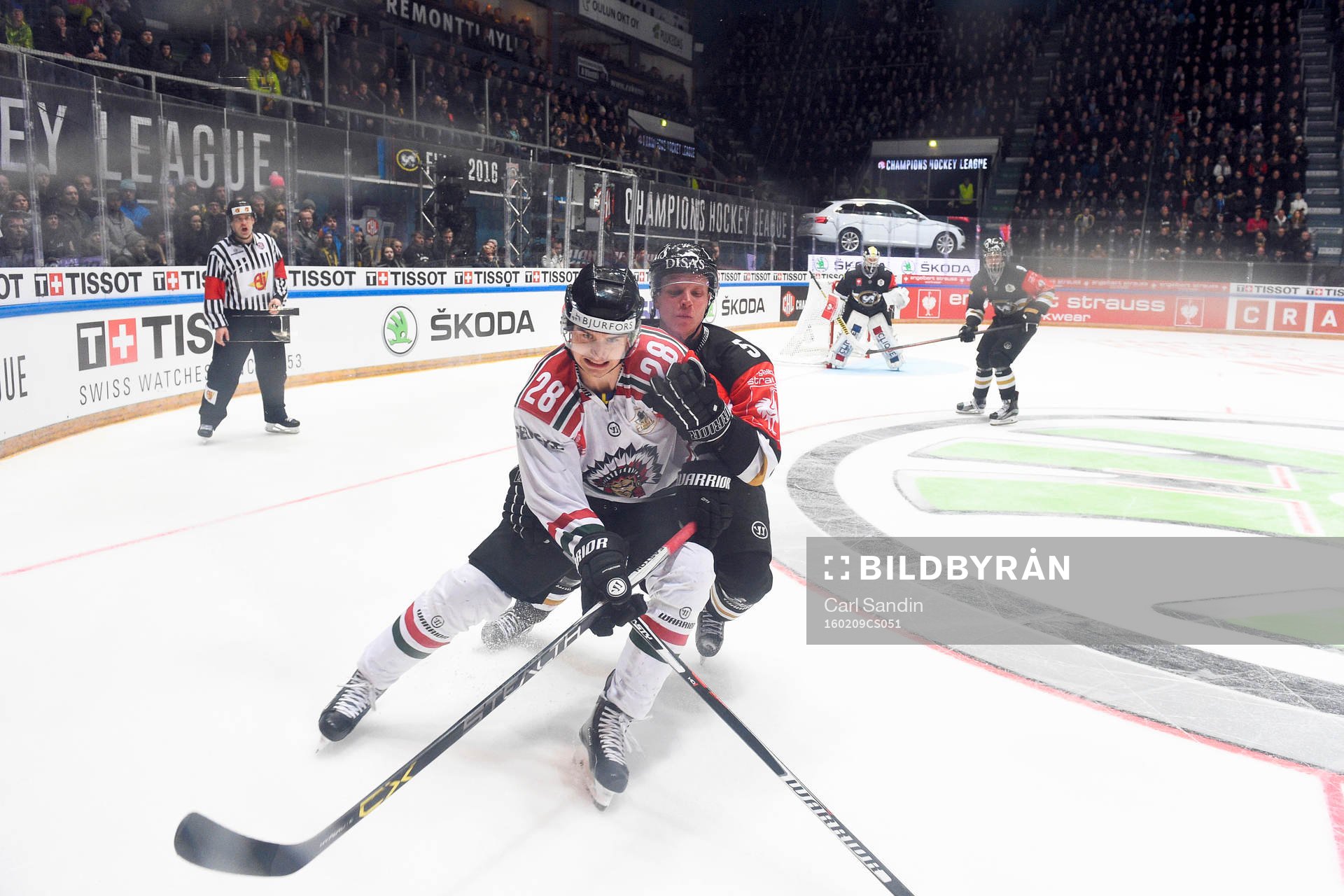Frölundas Johan Sundström och Kärpäts Lasse Kukkonen