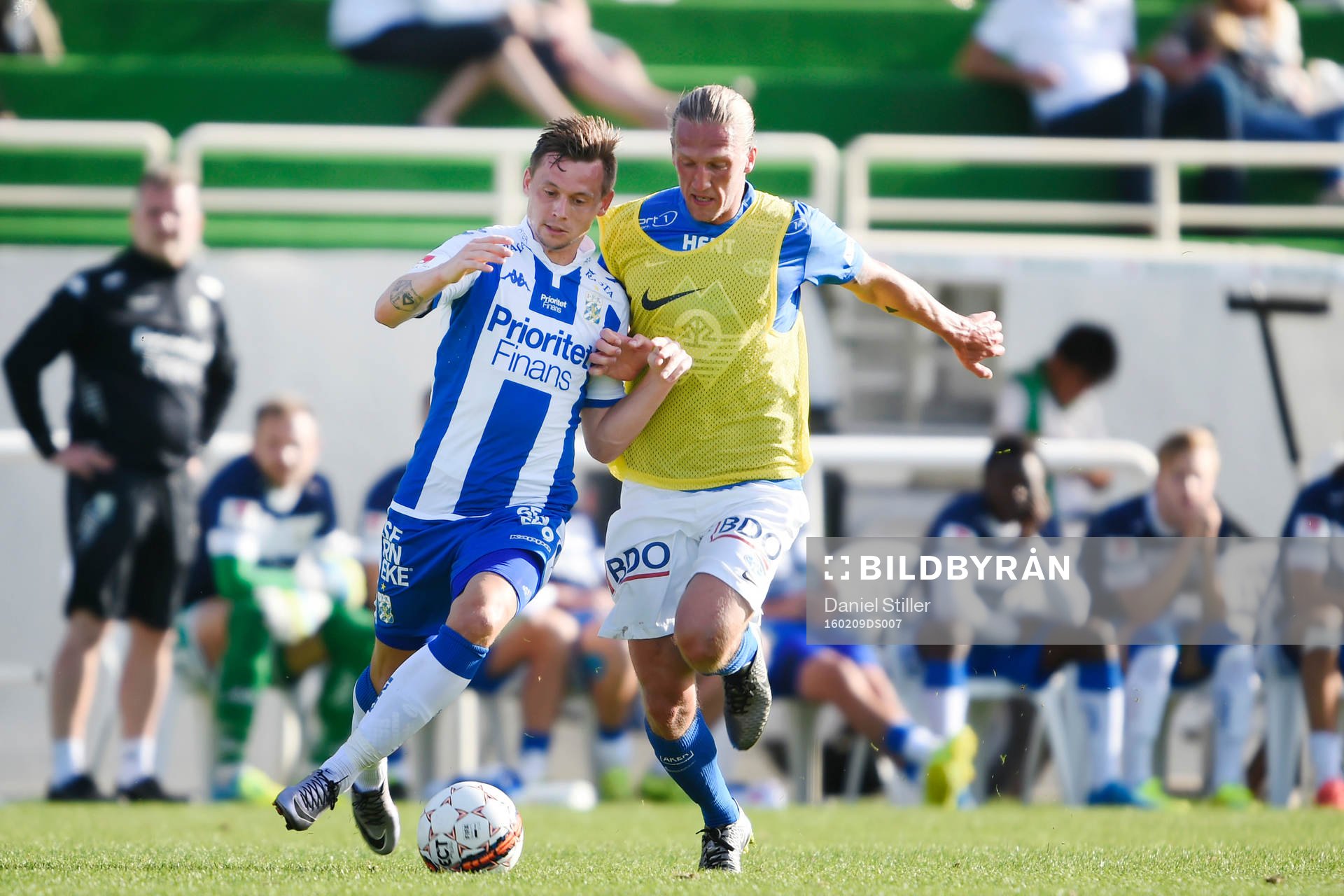 IFK Göteborgs Jakob Ankersen och Moldes Per Egil Flo