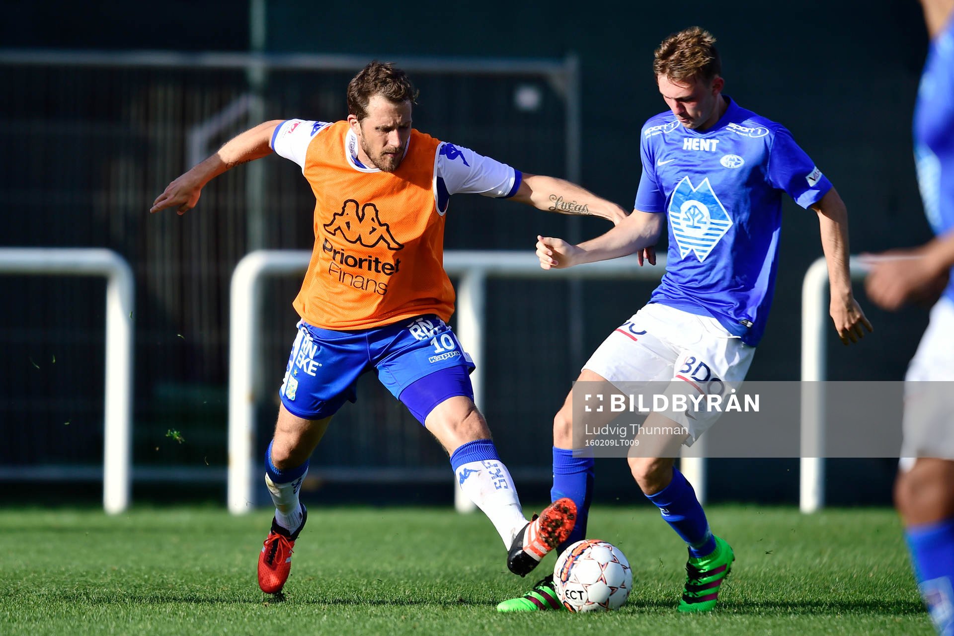 IFK Göteborgs Tobias Hysén och Moldes Vegard Forren