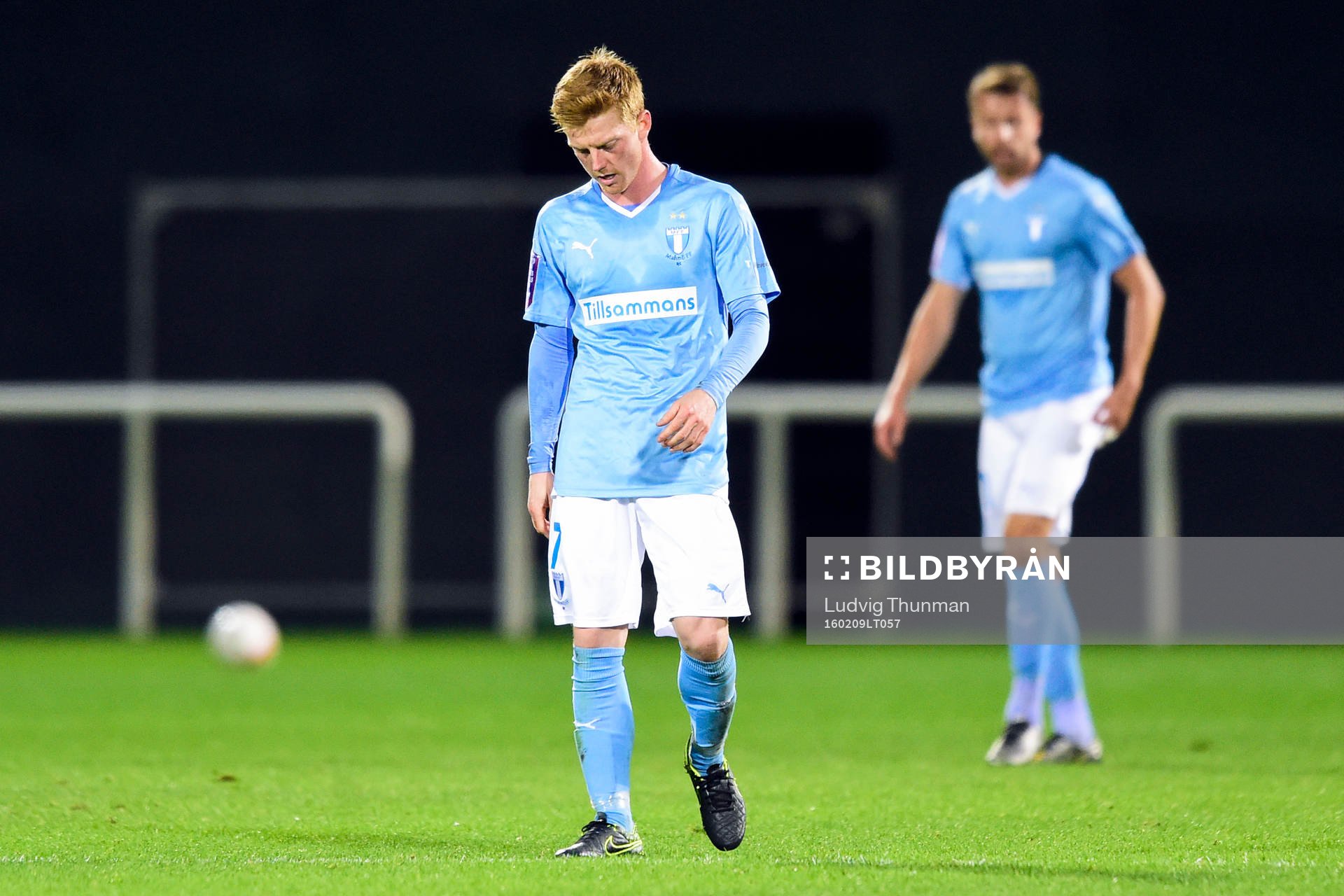 Malmö FFs Anders Christiansen deppar