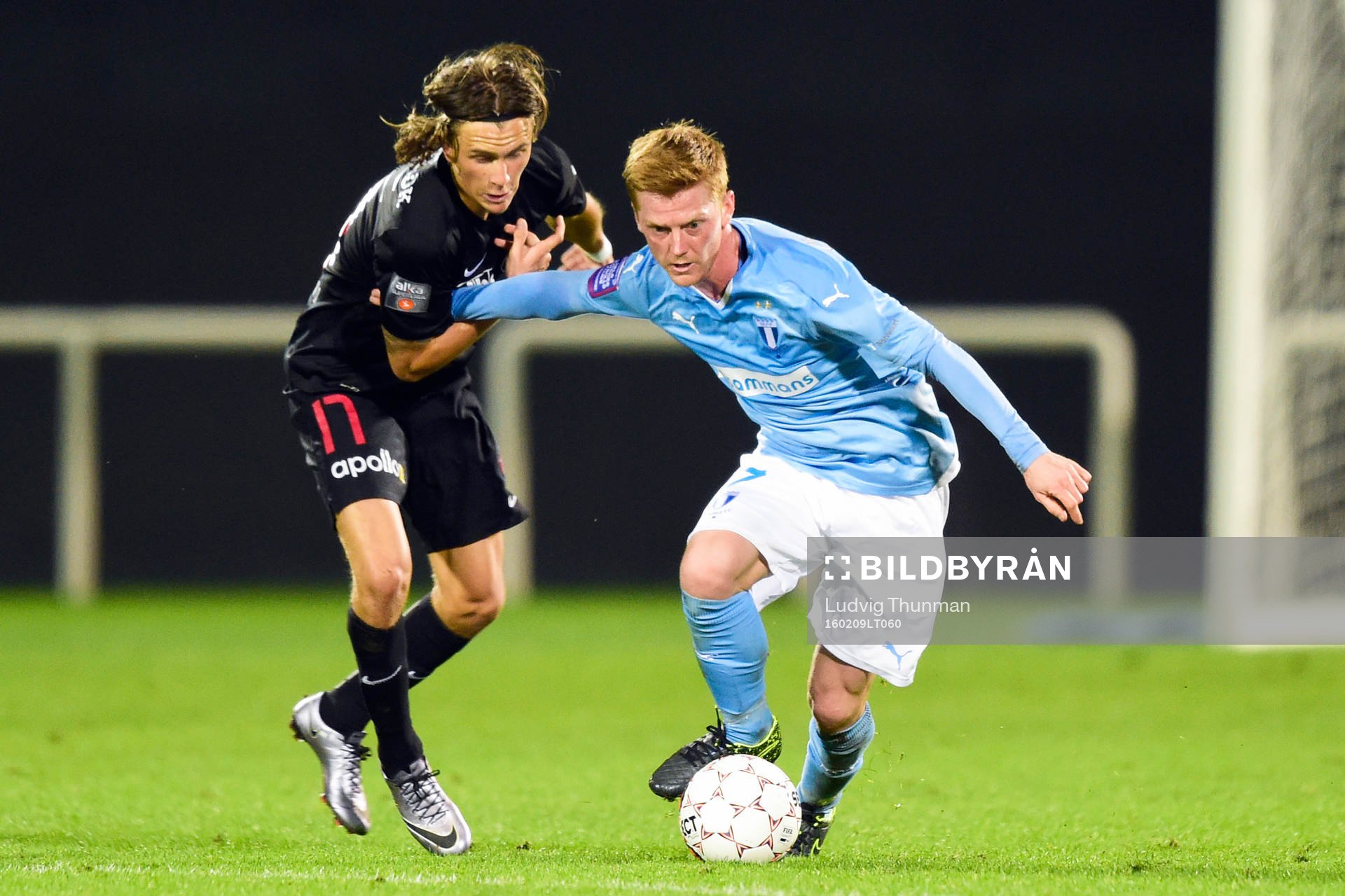 Midtjyllands Kristoffer Olsson och Malmö FFs Anders
