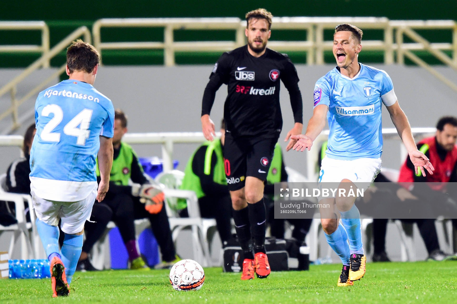 Malmö FFs Markus Rosenberg och Vidar Örn Kjartansson