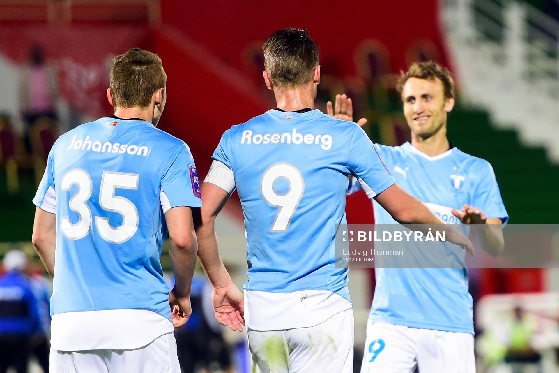 Malmö FFs Magnus Wolff Eikrem jublar