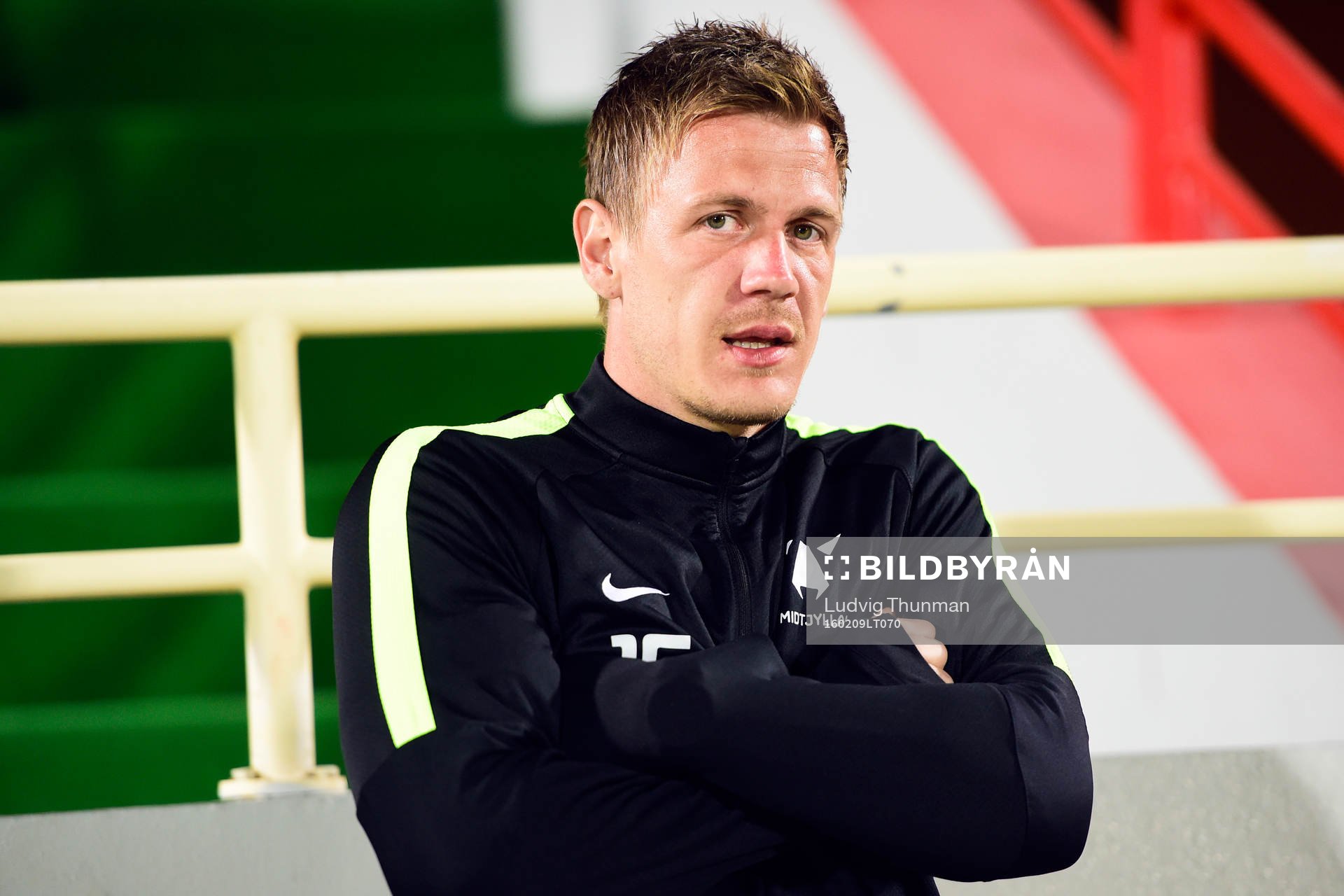 Midtjyllands målvakt Johan Dahlin