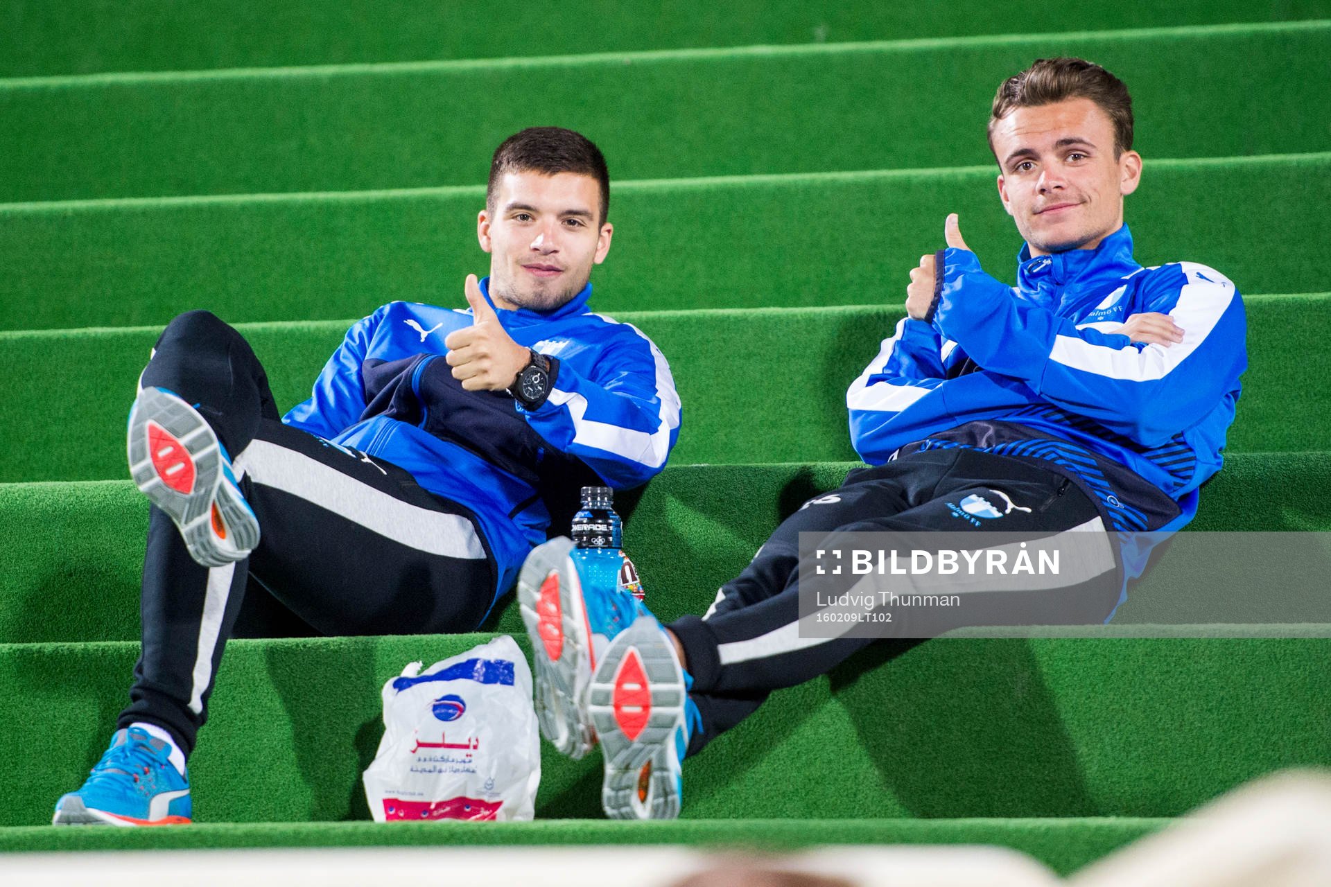 Skadade Vladimir Rodic och Andreas Vindheim på läktaren
