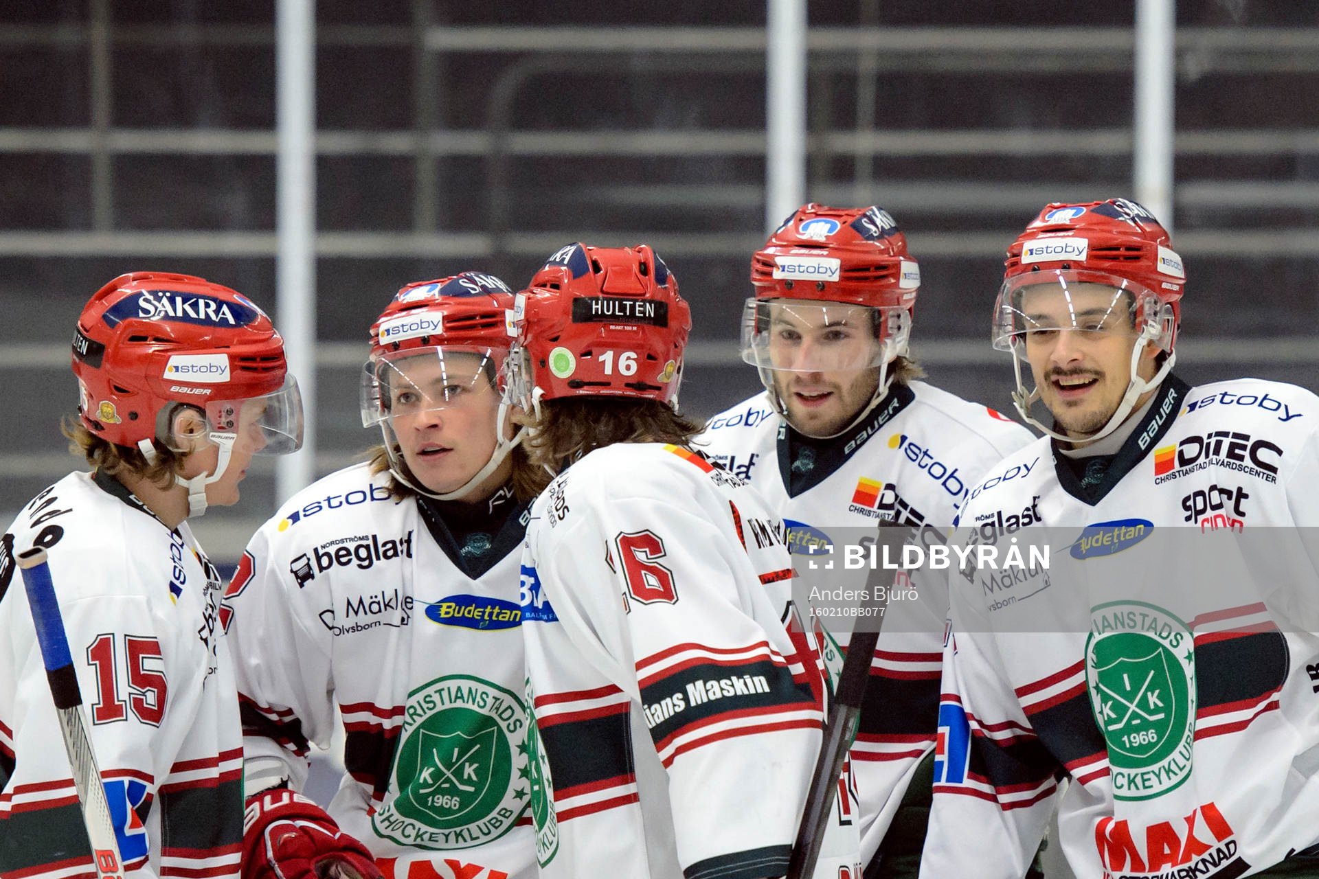 Kristianstads spelare jublar