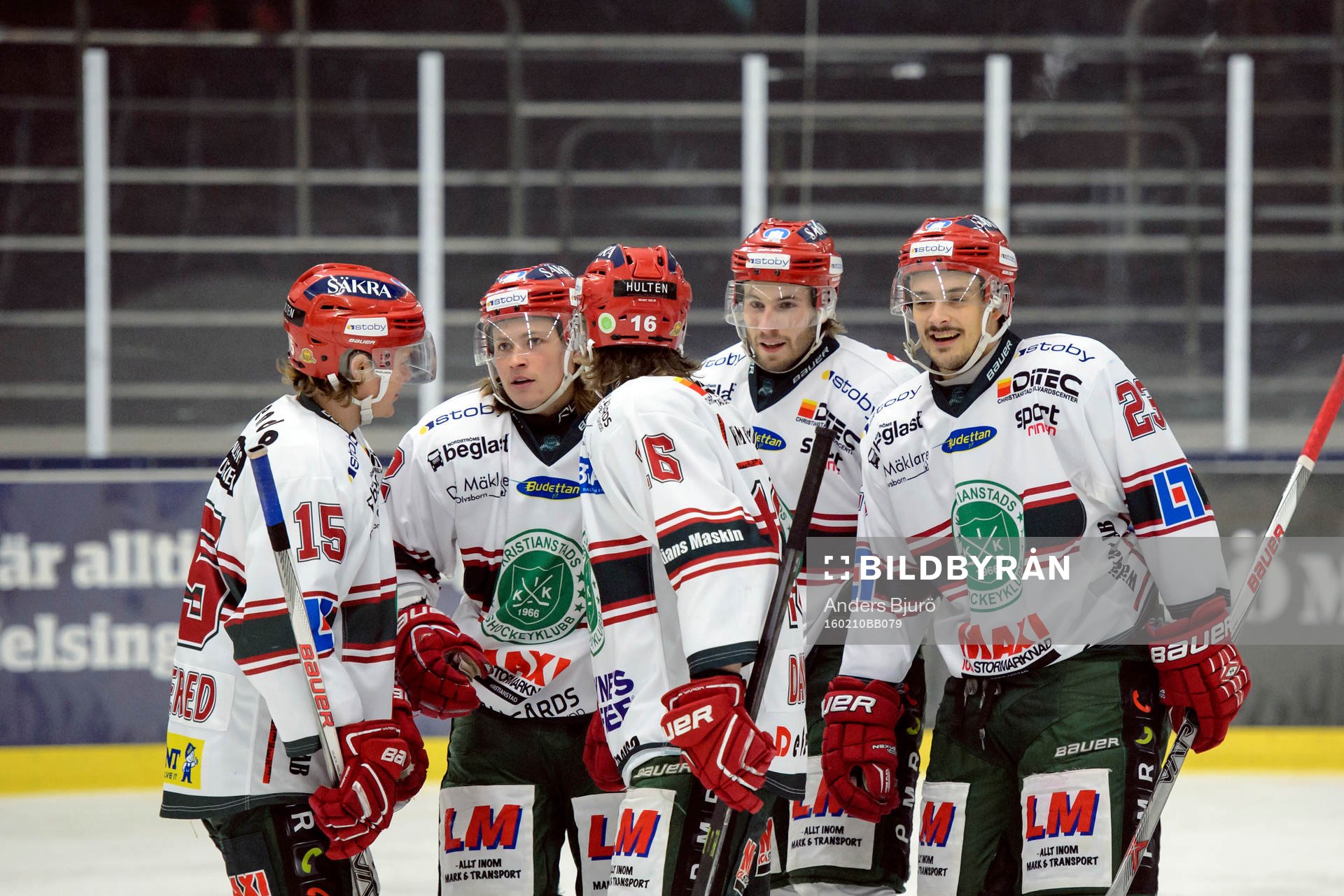 Kristianstads spelare jublar