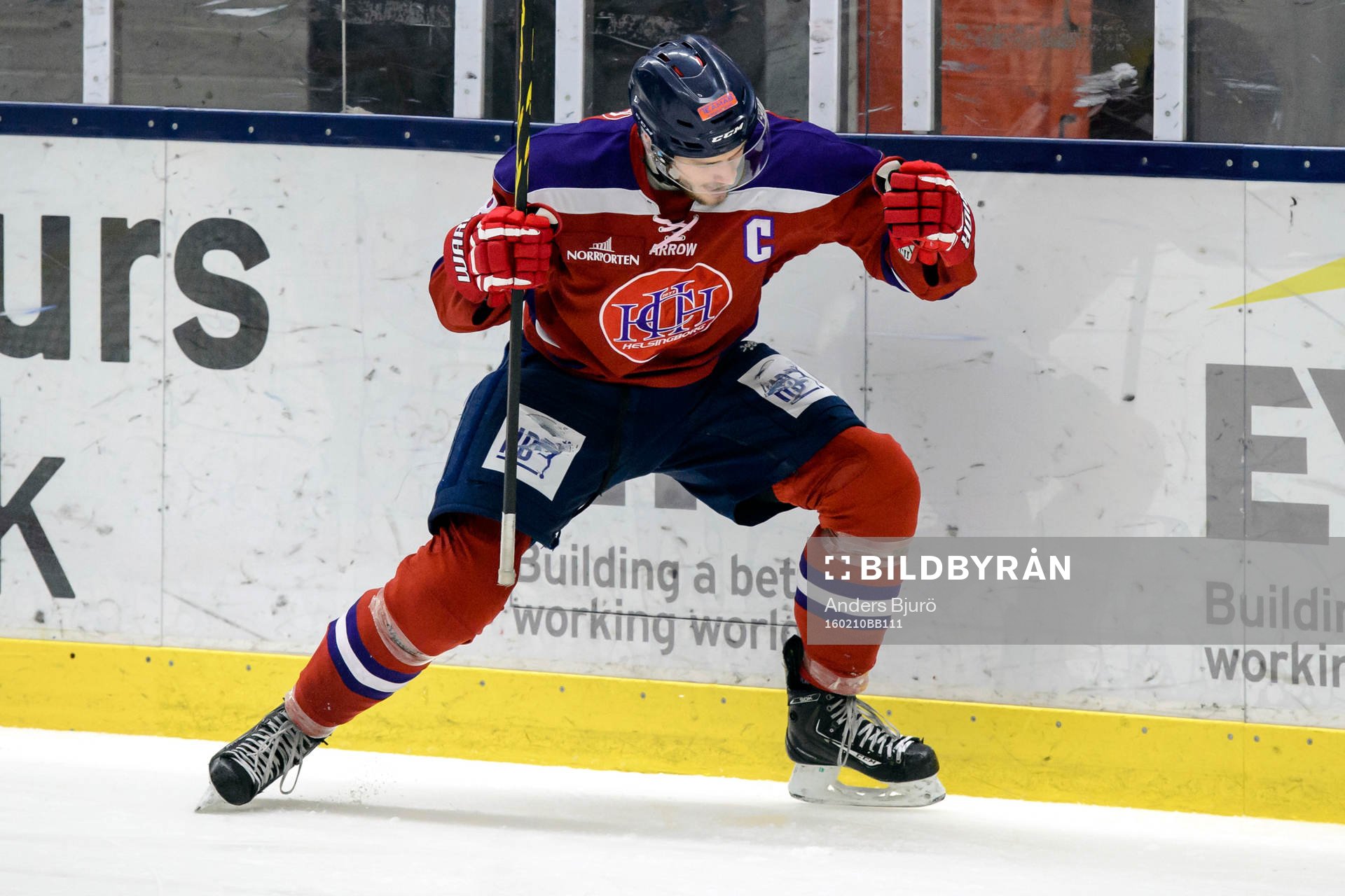 Helsingborgs Julius Falkenbäck Bergkvist jublar
