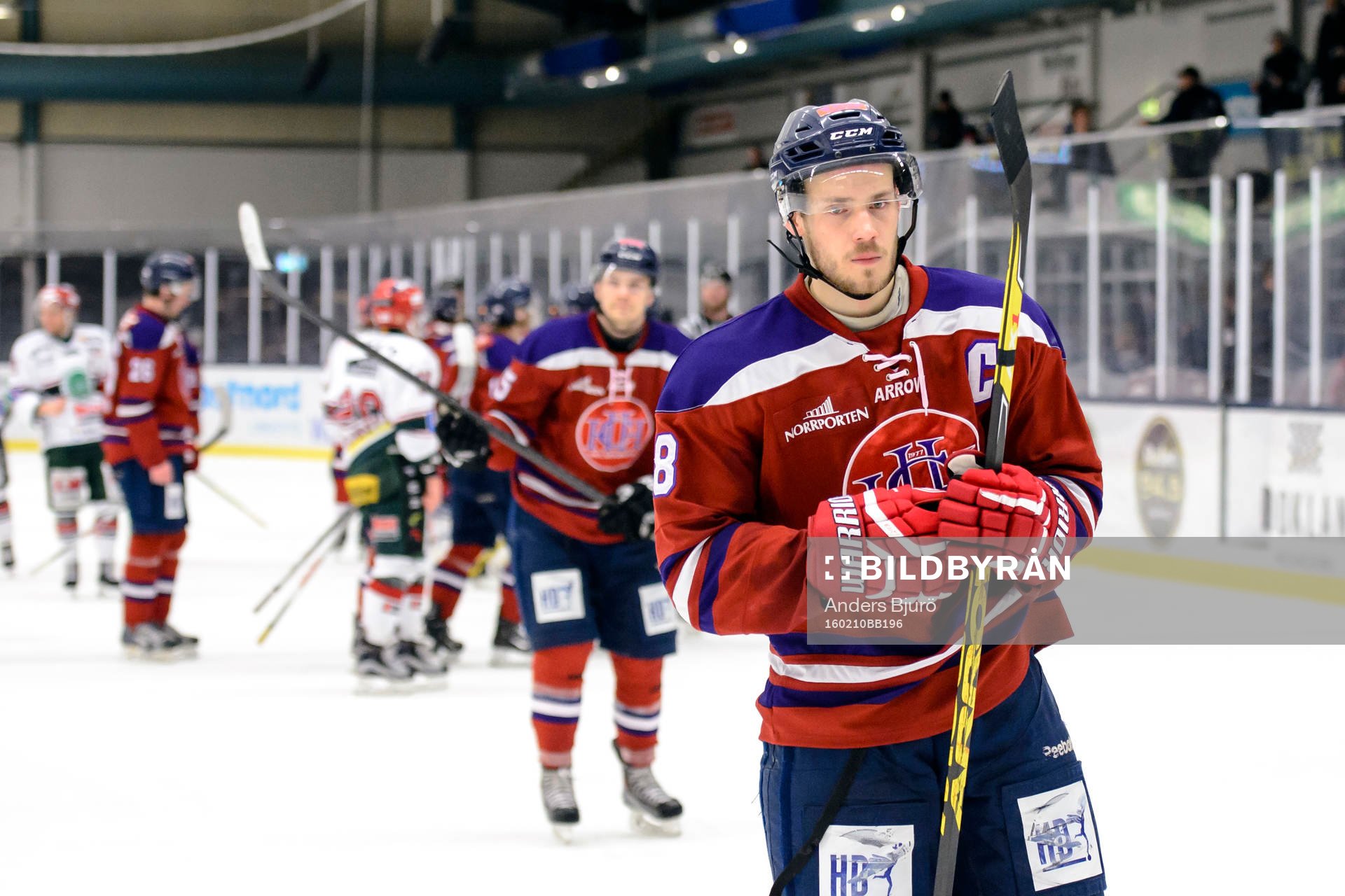 Helsingborgs Julius Falkenbäck Bergkvist deppar