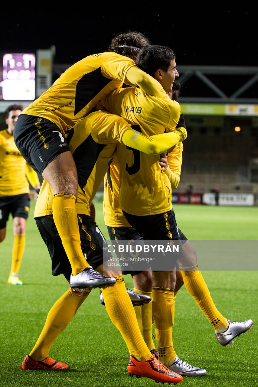 Elfsborgs spelare jublar