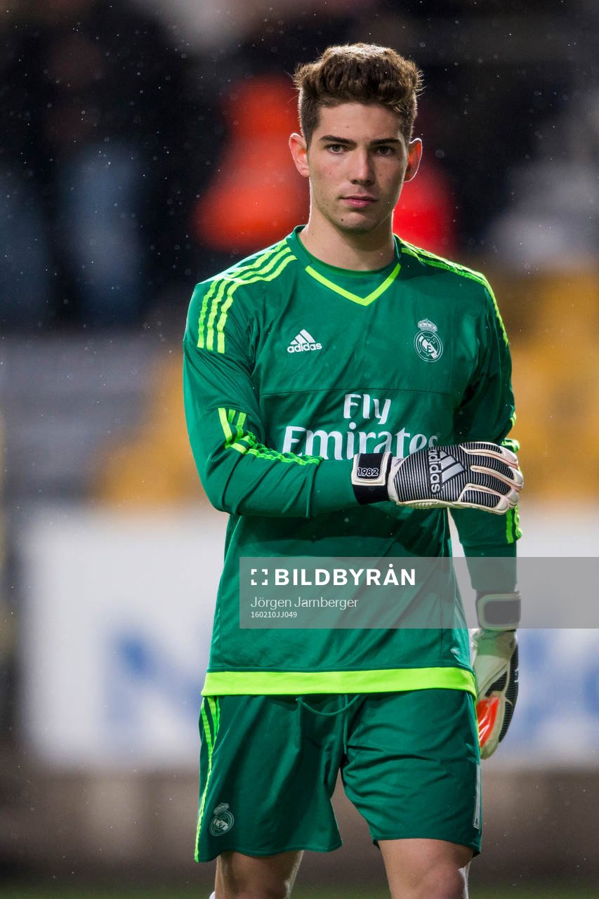 Real Madrids målvakt Luca Zidane