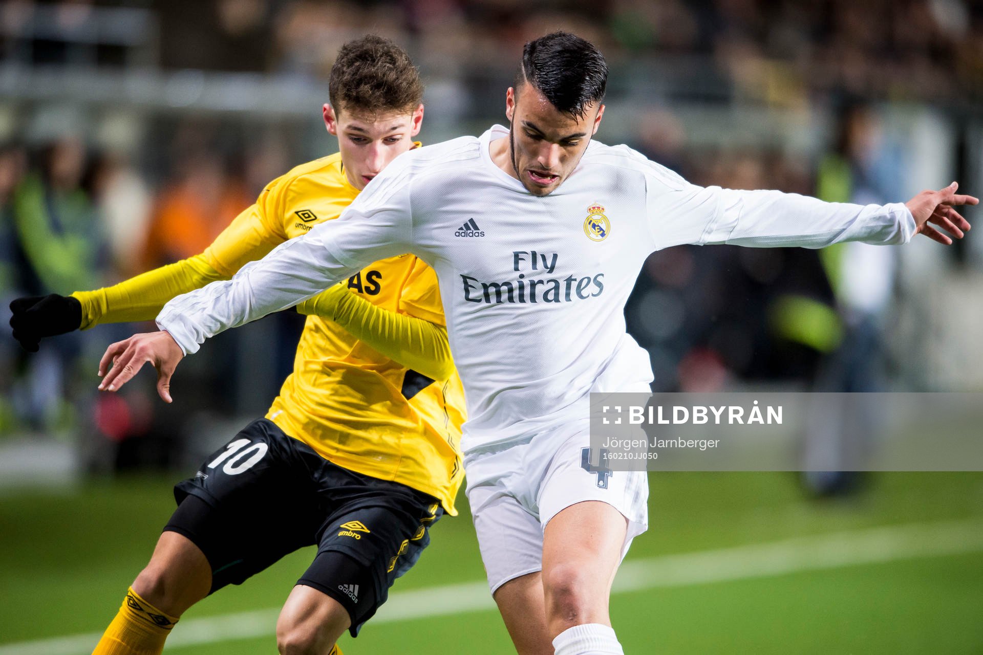 Real Madrids Alex Martín och Elfsborgs Arian Kabashi
