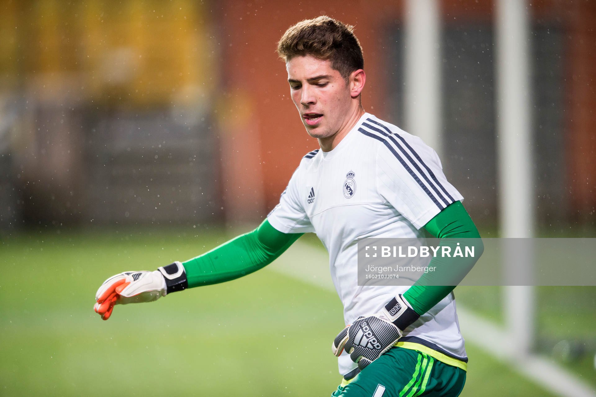 Real Madrids målvakt Luca Zidane
