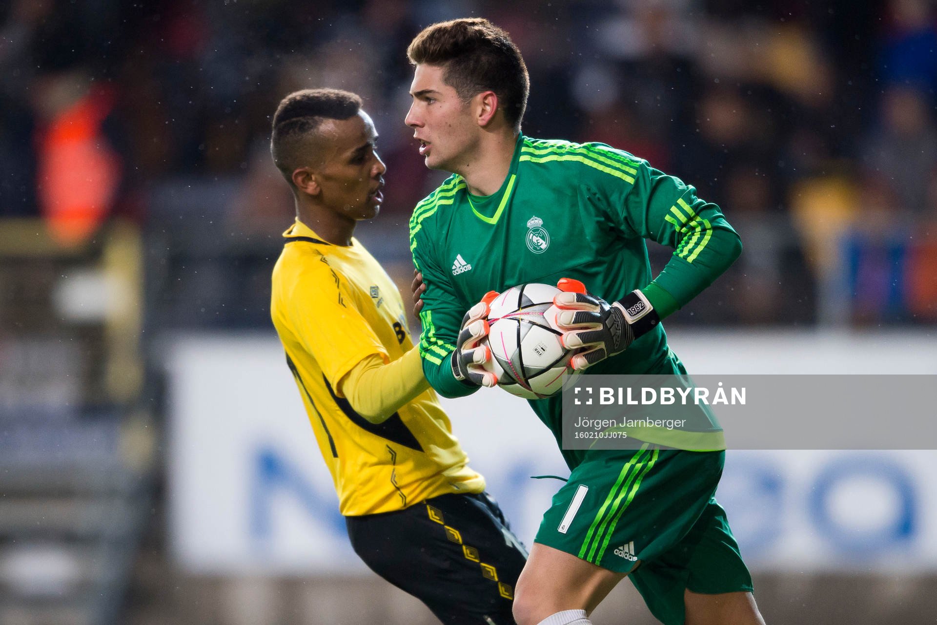 Real Madrids målvakt Luca Zidane