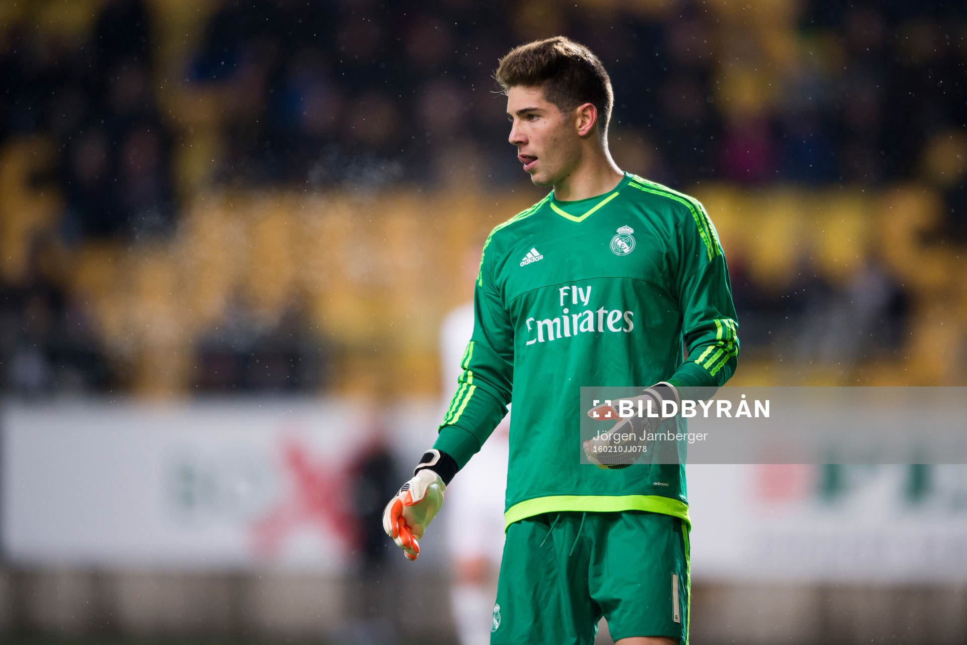 Real Madrids målvakt Luca Zidane